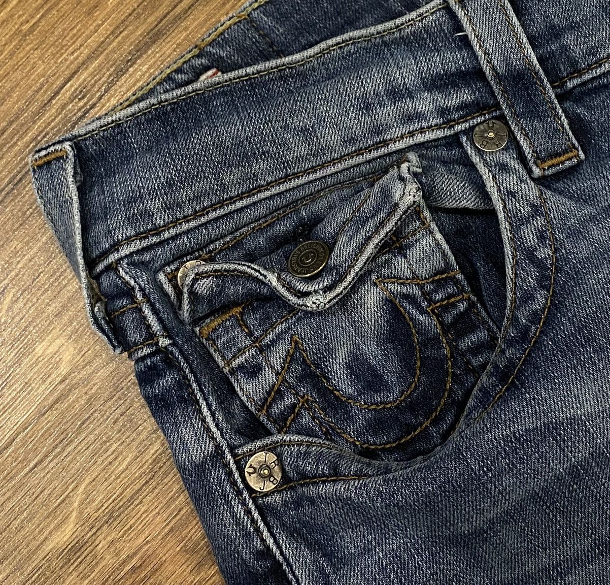 True Religion True Religion Ricky Relaxed Straight Jeans x Streetwear Size US 33 - 5 Thumbnail