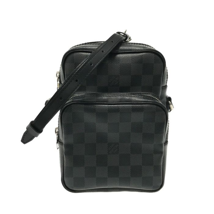 Louis Vuitton Damier Graphite Rem Crossbody Messenger  Bag