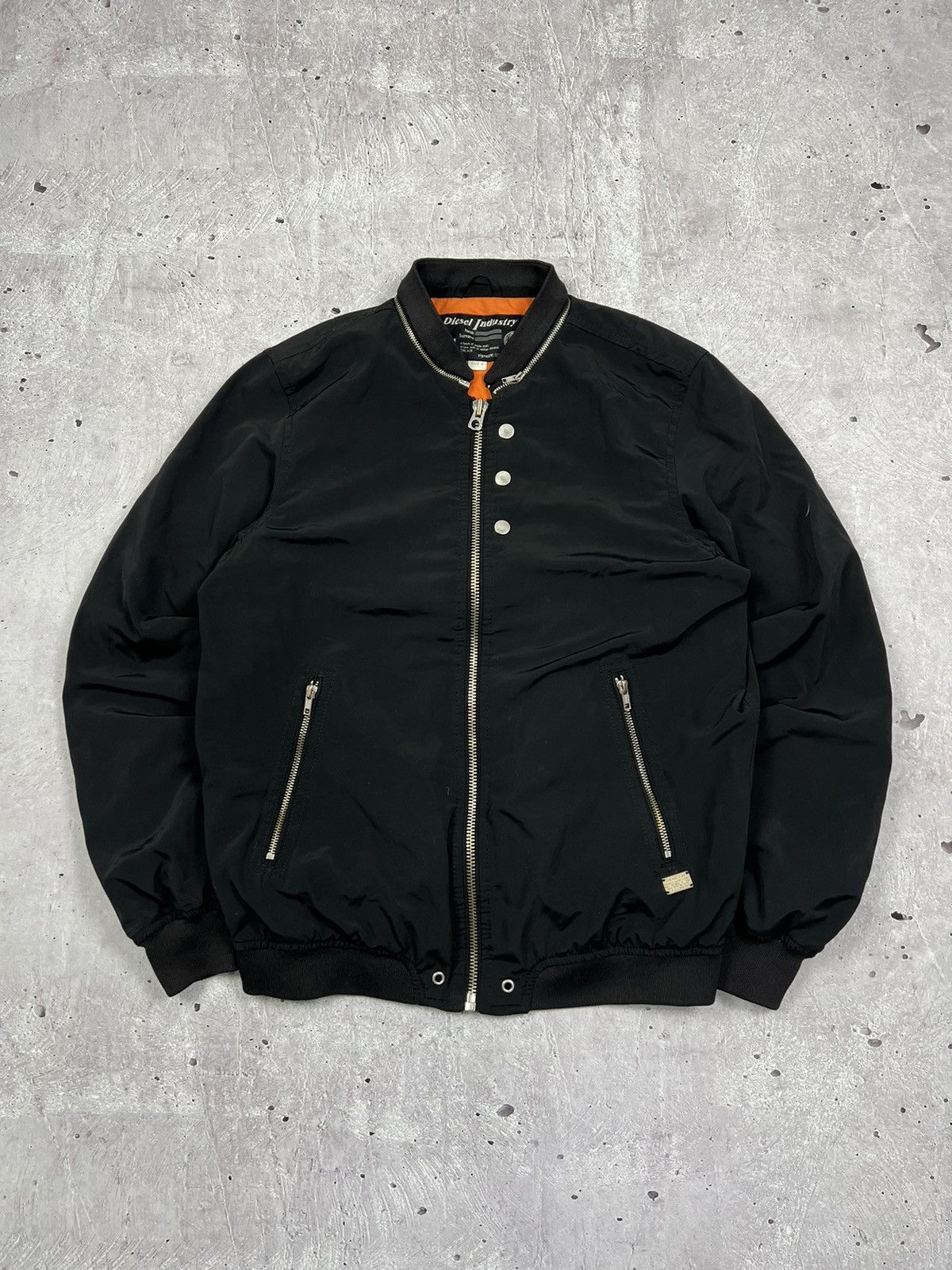 Diesel × Vintage Vintage Diesel Bomber Jacket Size US S / EU 44-46 / 1 - 1 Thumbnail