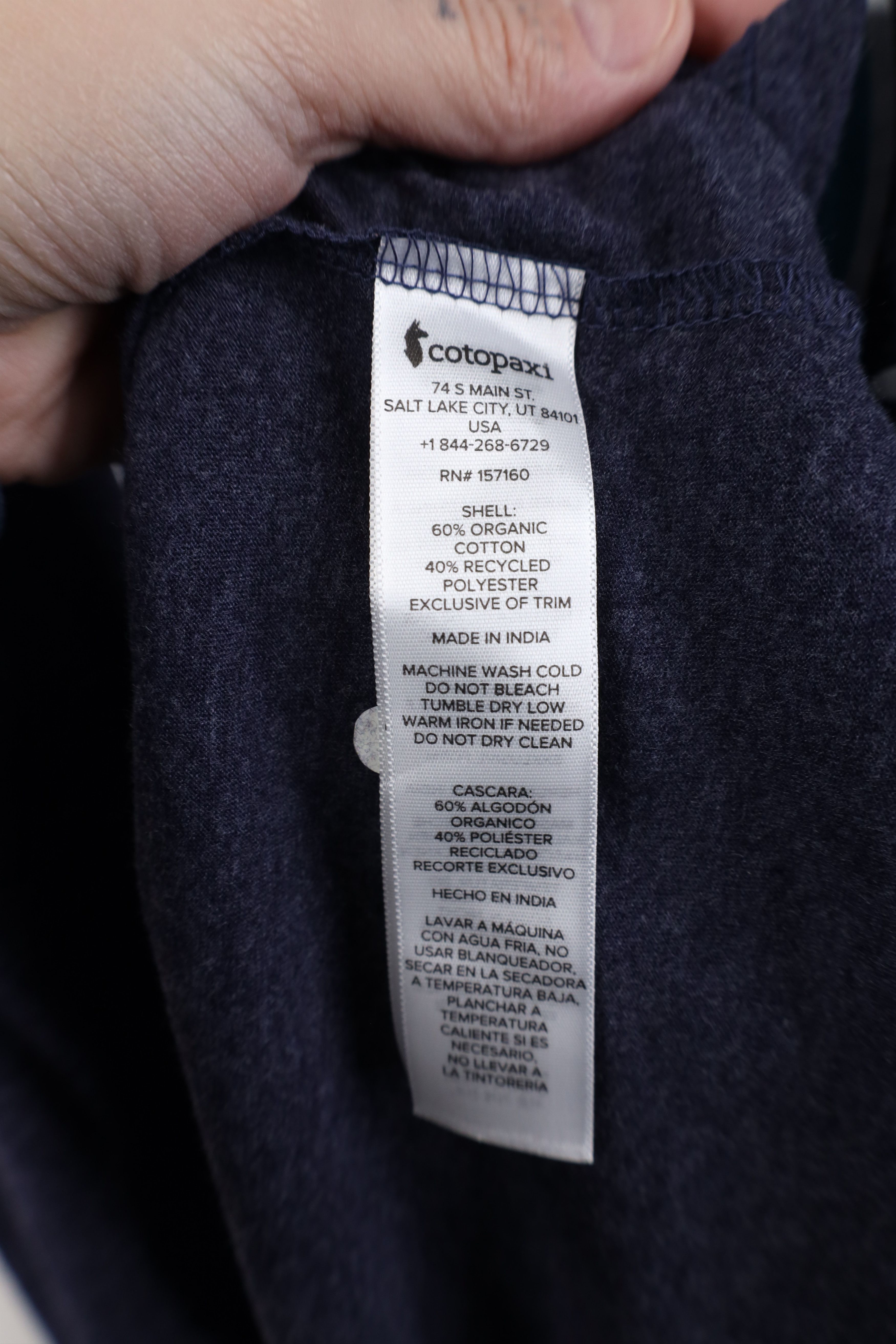 Cotopaxi New Cotopaxi Mountain Organic Cotton Jersey Knit T-Shirt Size US L / EU 52-54 / 3 - 10 Thumbnail
