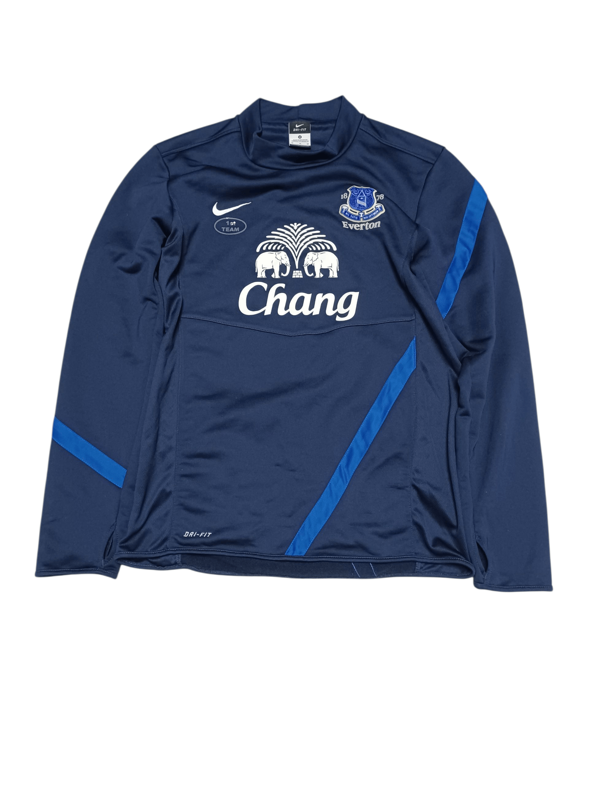 Nike NIKE EVERTON CHANG VINTAGE 2012 TRAINING SOCCER SWEATSHIRT Size US M / EU 48-50 / 2 - 1 Thumbnail