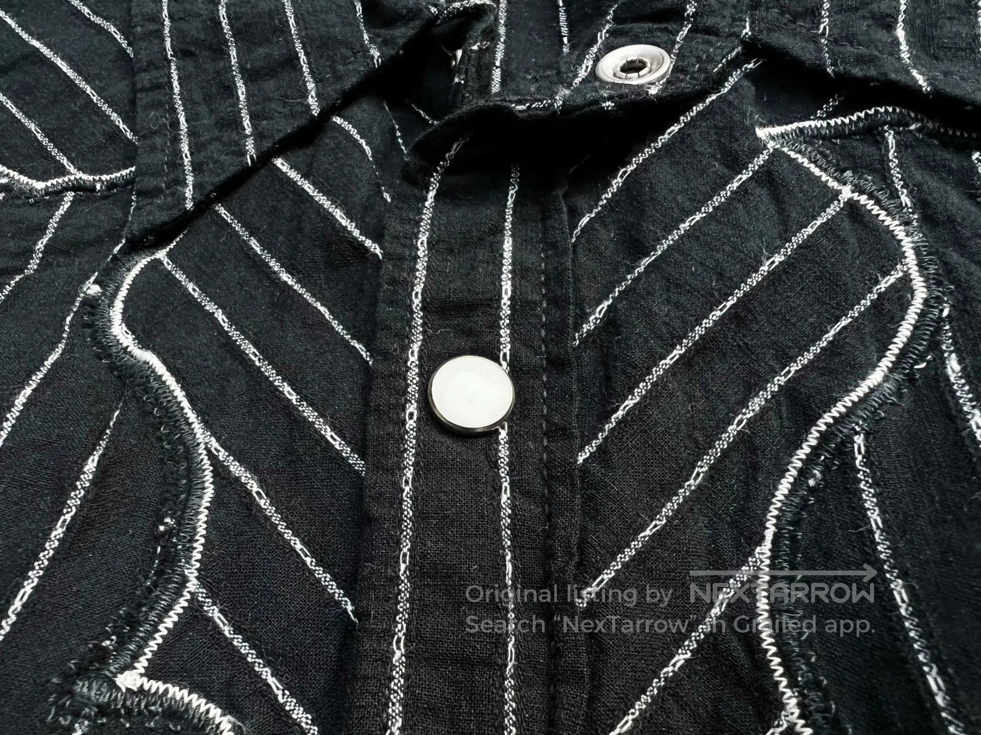 The Real McCoy's Joe Mccoy Vintage Western Shirt. Size US S / EU 44-46 / 1 - 2 Thumbnail