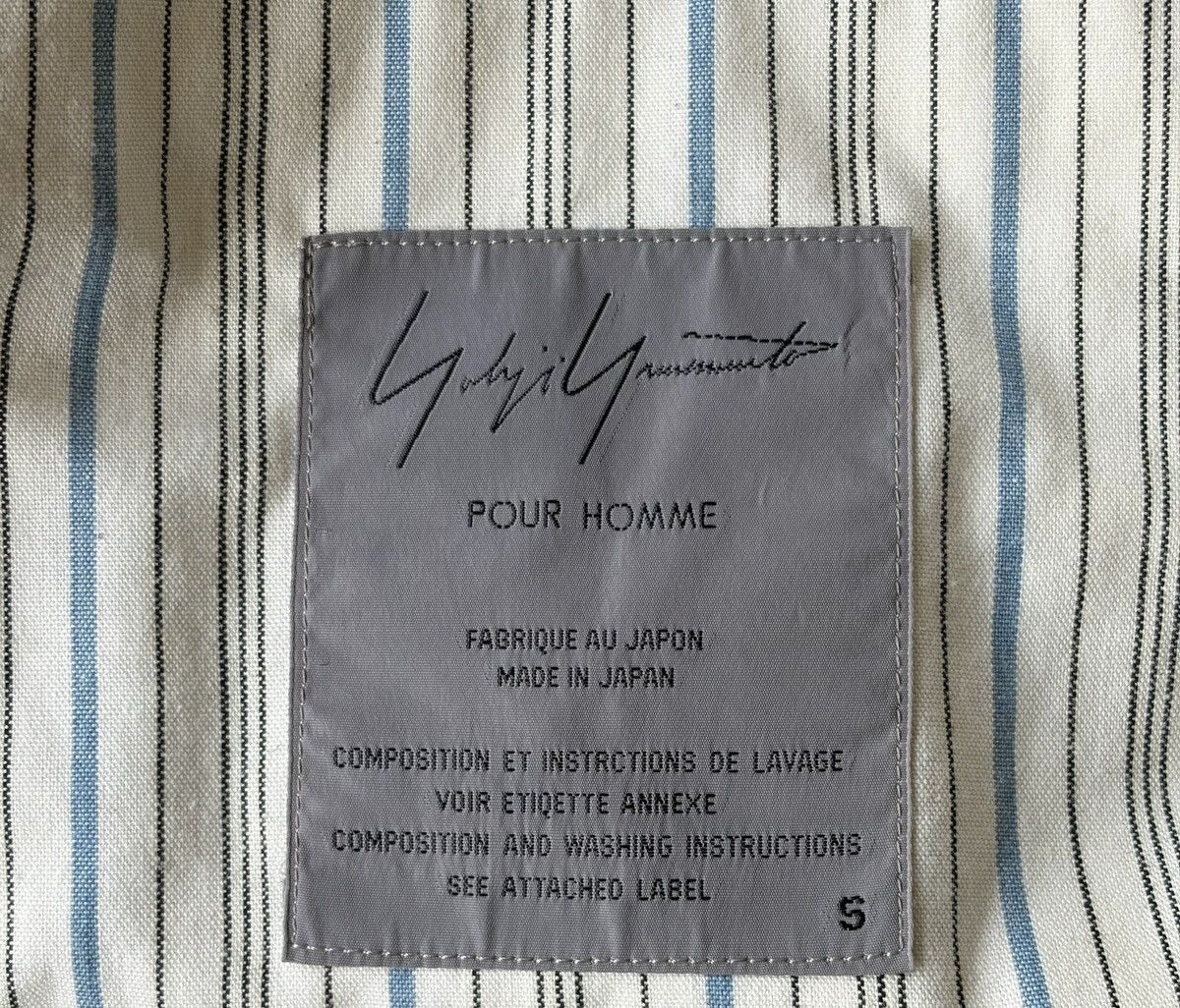 Yohji Yamamoto Yohji Yamamoto 93SS White Stripe Panel Blazer Size 38S - 5 Thumbnail