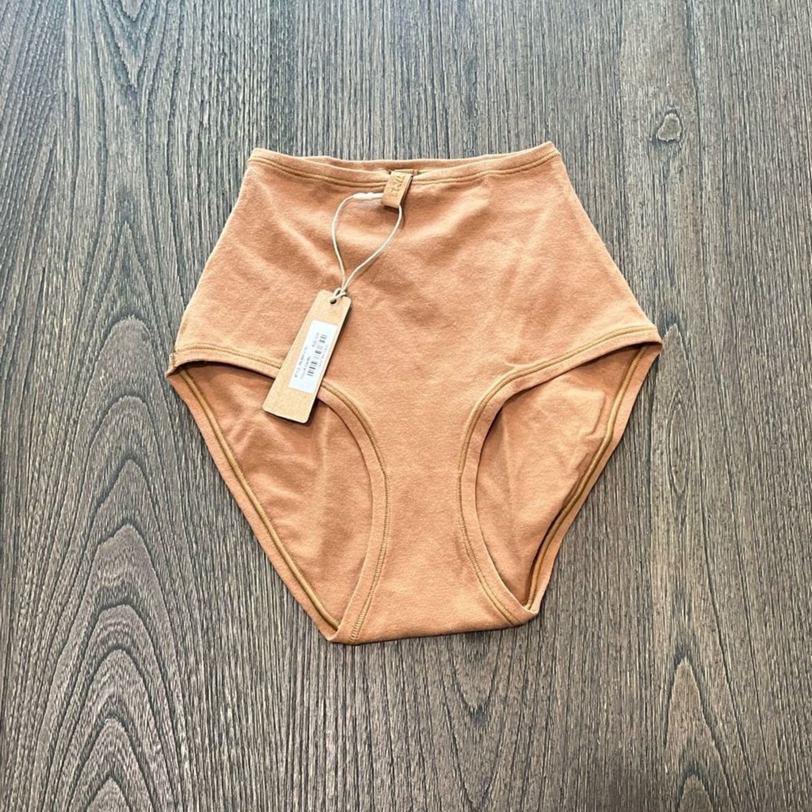 SKIMS NWT Skims Cotton Jersey Full Brief Camel- Size XXS Size ONE SIZE - 1 Thumbnail