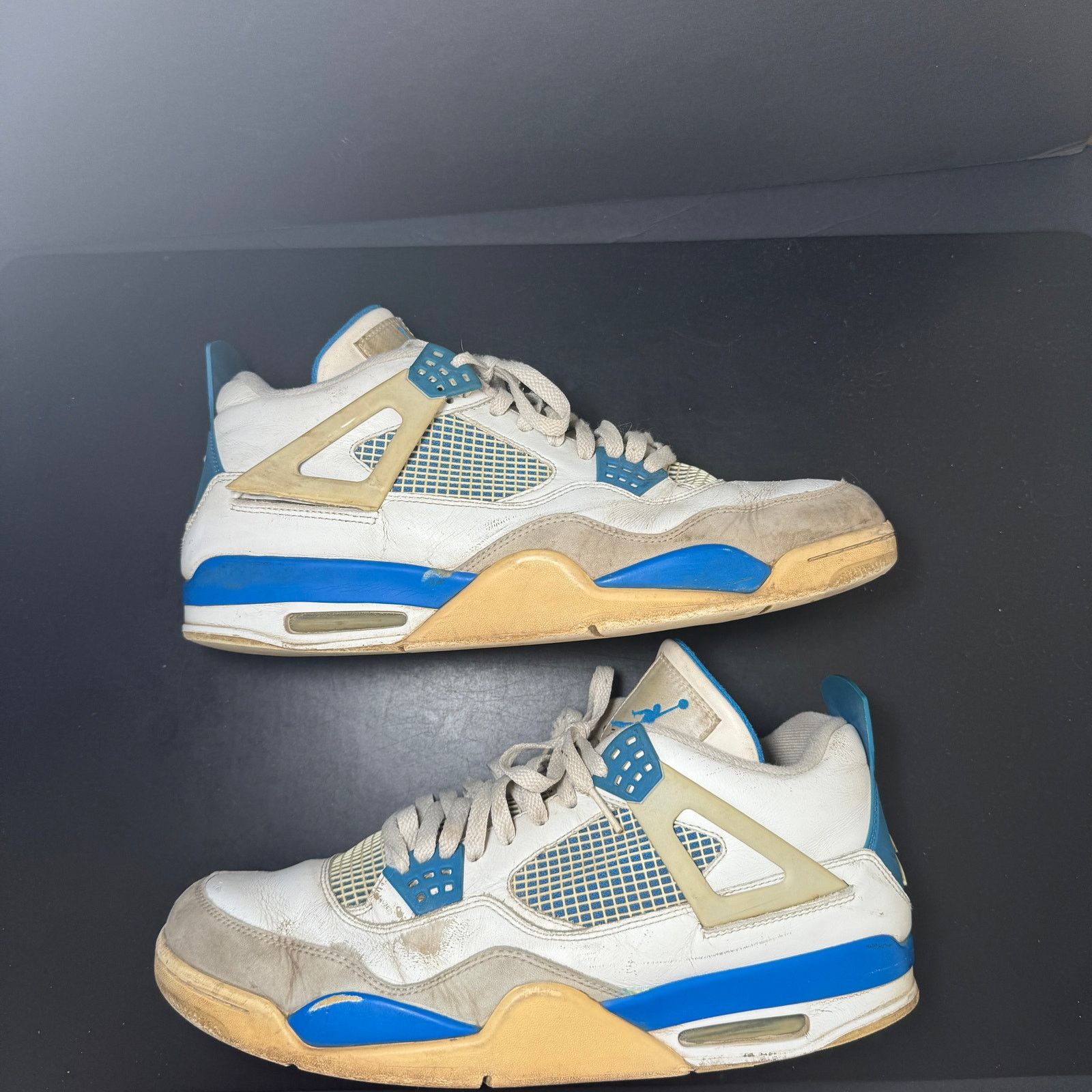Jordan Brand × Nike Size 13 - Air Jordan 4 Retro Military Blue 2012 Men's Shoes Size US 13 / EU 46 - 3 Thumbnail