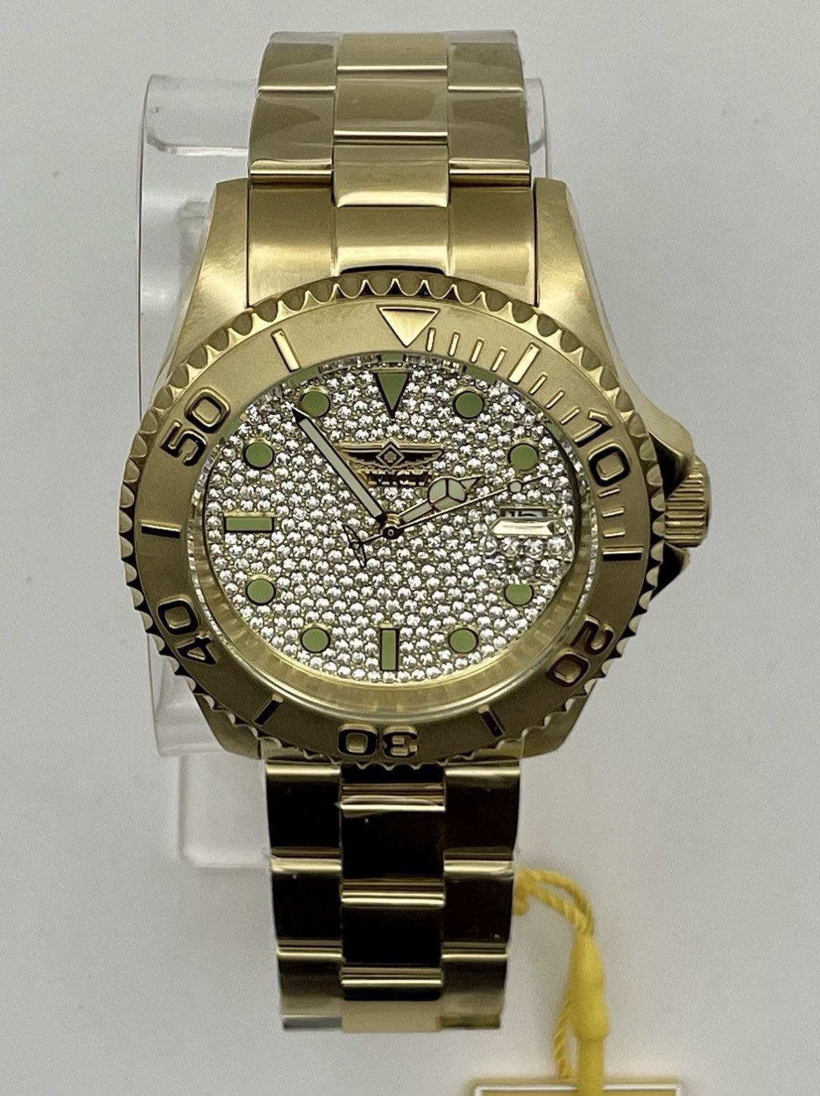 Invicta Invicta ProDiver Velaquest 50284 Automatic Gold Tone 43mm Size 34 - 6 Thumbnail