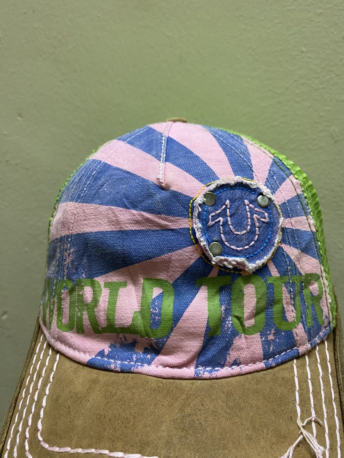 Japanese Brand Vintage True Religion Distressed design very rare Size ONE SIZE - 3 Thumbnail