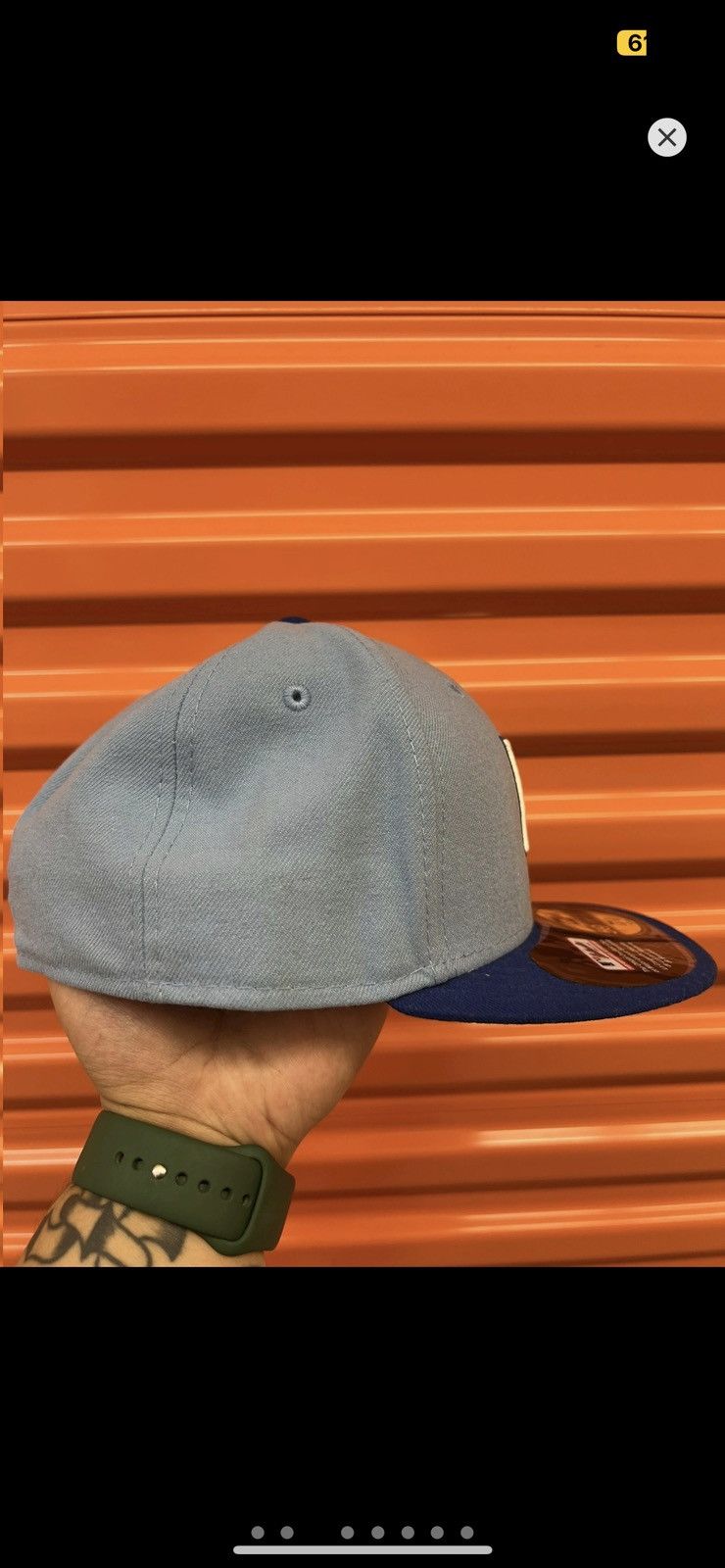 New Era ***FINAL DROP***RARE BNWT KANAS CITY ROYALS FITTED 7 1/4 Size ONE SIZE - 3 Thumbnail