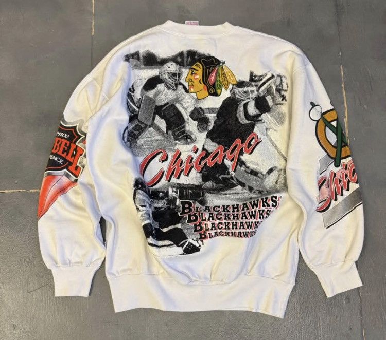 NHL Vintage Bulletin Athletic Chicago Blackhawks Size US L / EU 52-54 / 3 - 2 Thumbnail