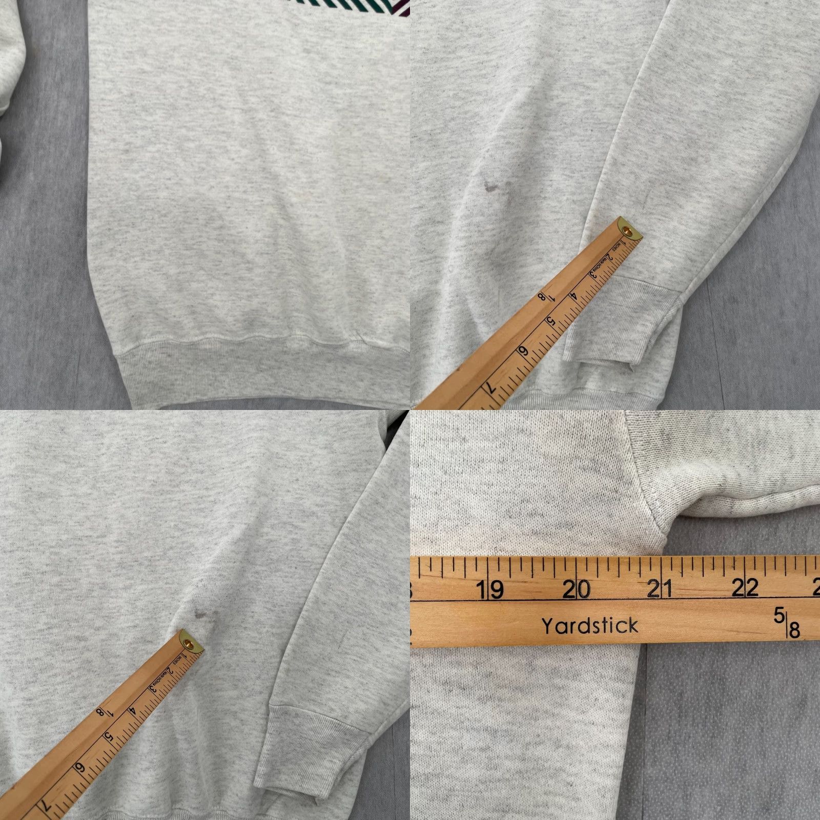 Vintage VINTAGE Boss Sweater Logo Gray Crew Neck Long Sleeve Pullover Mens L CD? Size US L / EU 52-54 / 3 - 8 Thumbnail