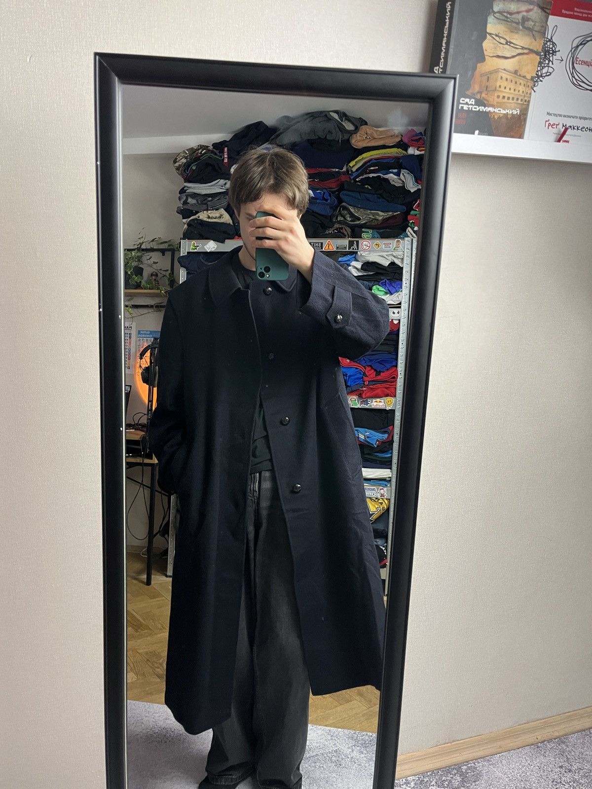 Vintage Vintage S.A.L.K.O Hubertus Loden Wool Coat Jacket Austria Size US L / EU 52-54 / 3 - 2 Thumbnail