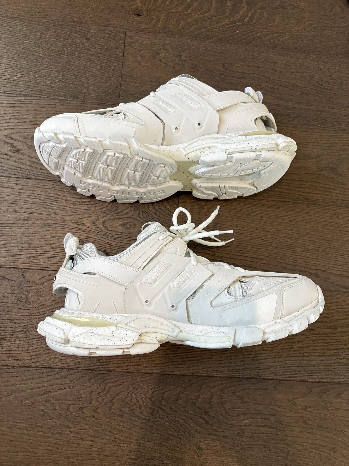 Balenciaga × Designer Balenciaga Track Sneaker White Size 45/12 Size US 12 / EU 45 - 5 Thumbnail