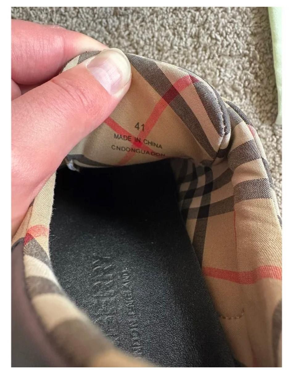 Burberry Authentic Burberry Check Slip-On Trainers EU 41 Size US 8 / EU 41 - 6 Thumbnail
