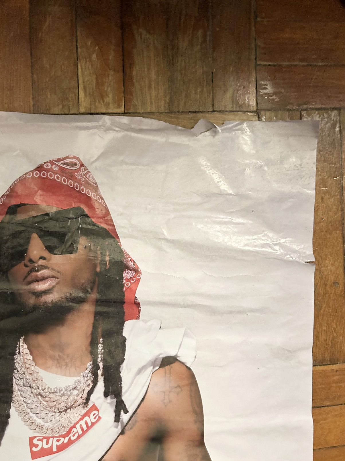 Supreme Playboi carti X supreme poster (100 for 2) Size ONE SIZE - 6 Thumbnail