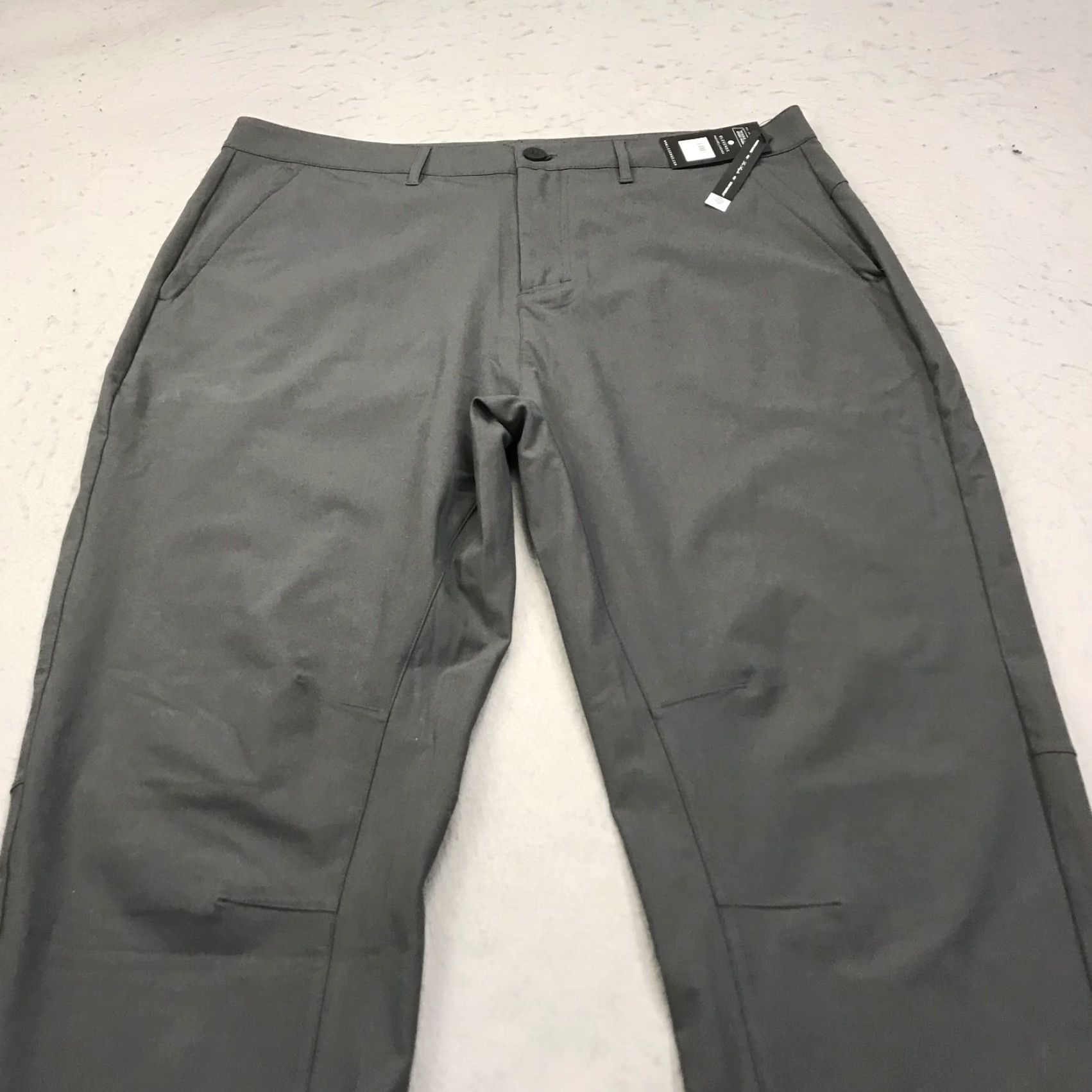 Vintage Legends Pants Mens 38x32 Gray Aviation Trouser Performance Chino Golf Casual NWT Size US 38 / EU 54 - 3 Thumbnail