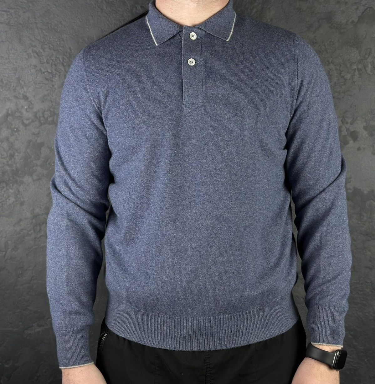 Brunello Cucinelli Brunello Cucinelli Cashmere Button Sweater Jumper Size US M / EU 48-50 / 2 - 1 Thumbnail