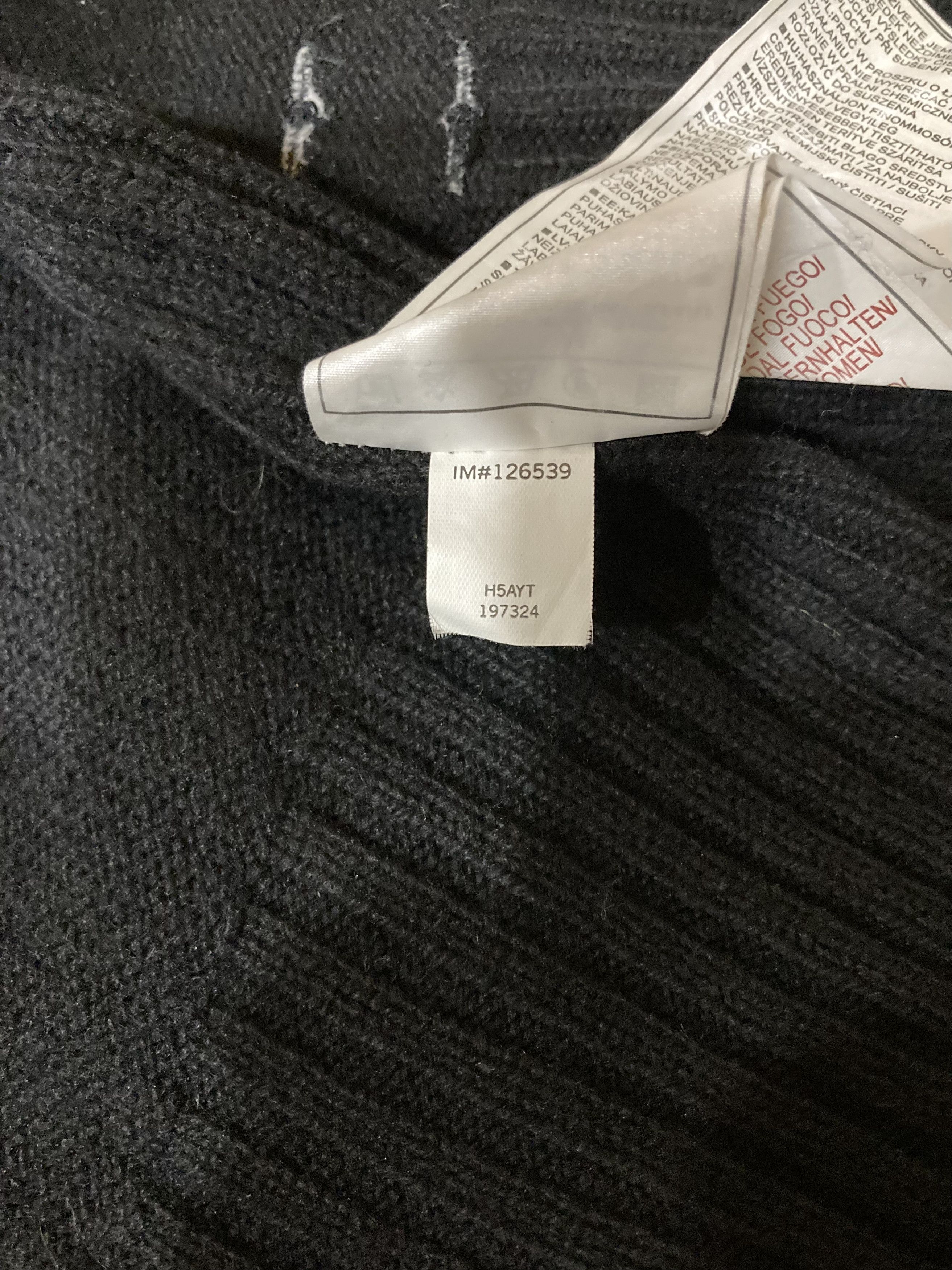 Nike ACG Vintage Nike ACG Full Zip Wool Black Sweater Size US L / EU 52-54 / 3 - 13 Thumbnail