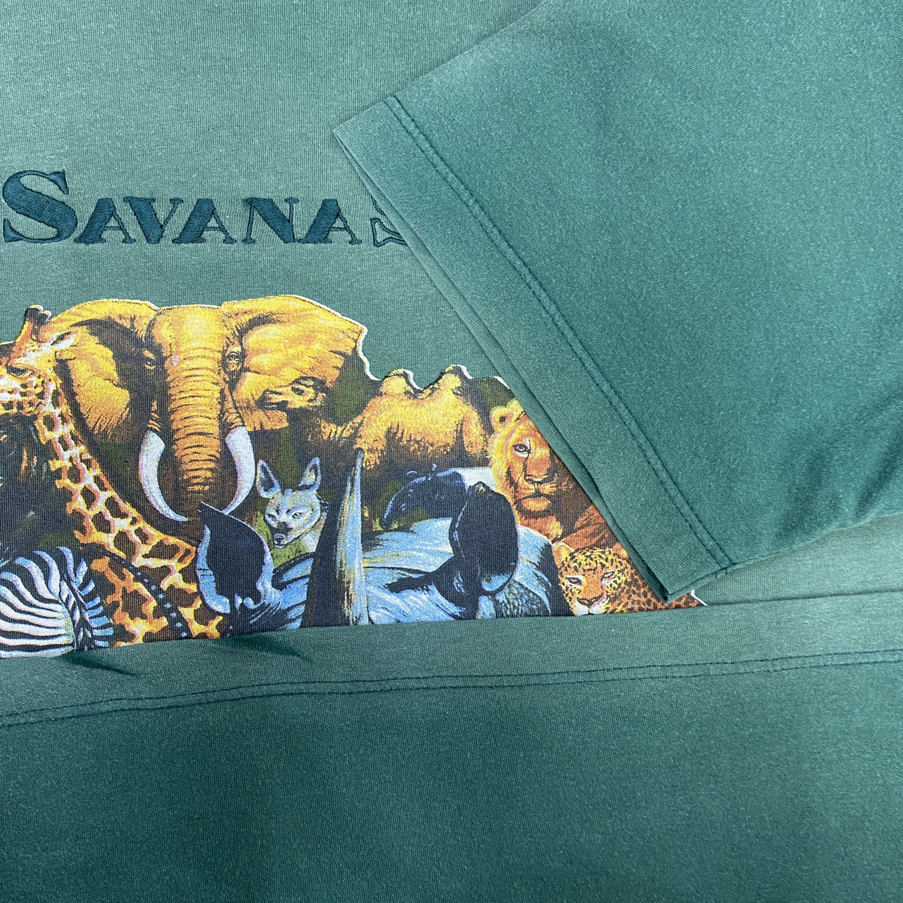 Anime Vintage Savana Society TShirt - J025 Size US XL / EU 56 / 4 - 6 Thumbnail