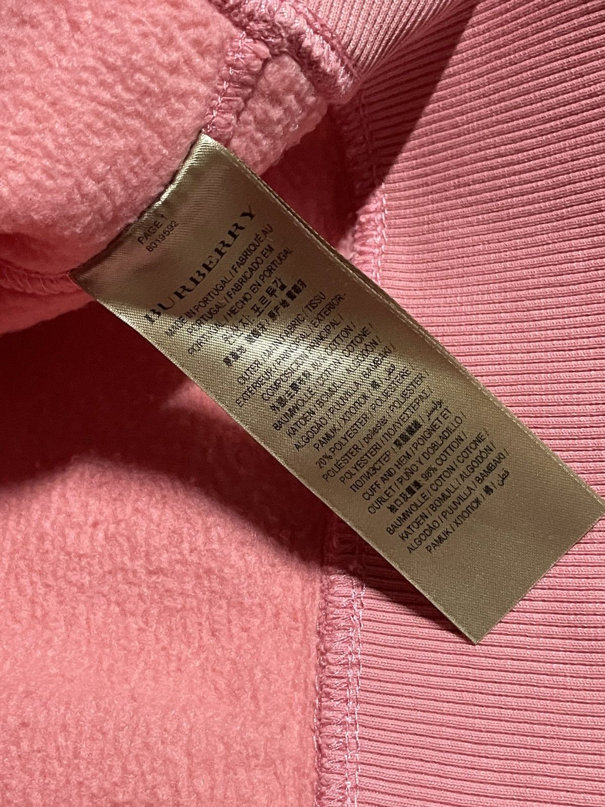 Burberry Burberry London Zip Up Hoodie Size L / US 10 / IT 46 - 6 Thumbnail
