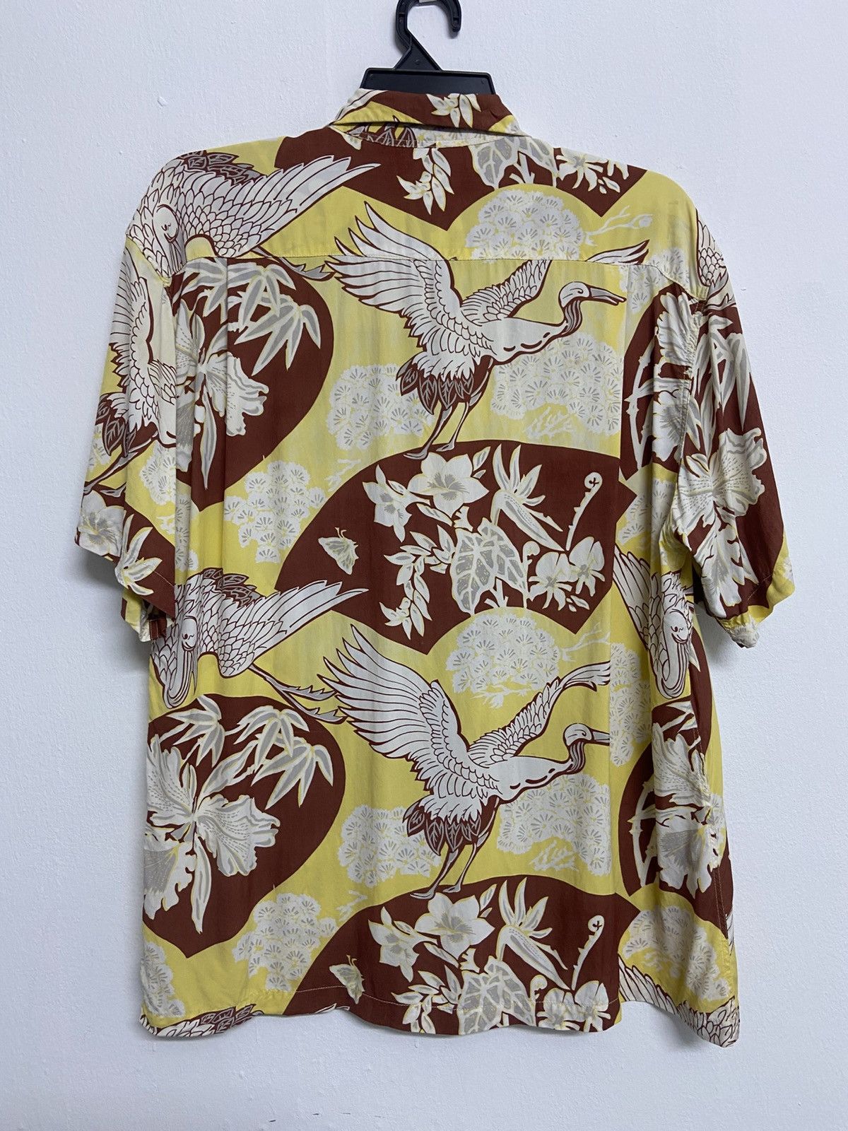 Toyo Enterprises Vintage Sun Surf Hawaiian Japan Rayon Crape Button Up Shirt Size US L / EU 52-54 / 3 - 4 Thumbnail