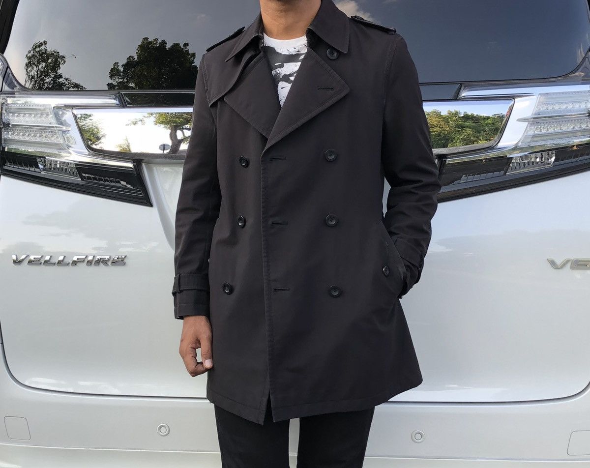 Burberry Burberry Black Label Lined Novacheck Trench Coat Size US M / EU 48-50 / 2 - 1 Thumbnail