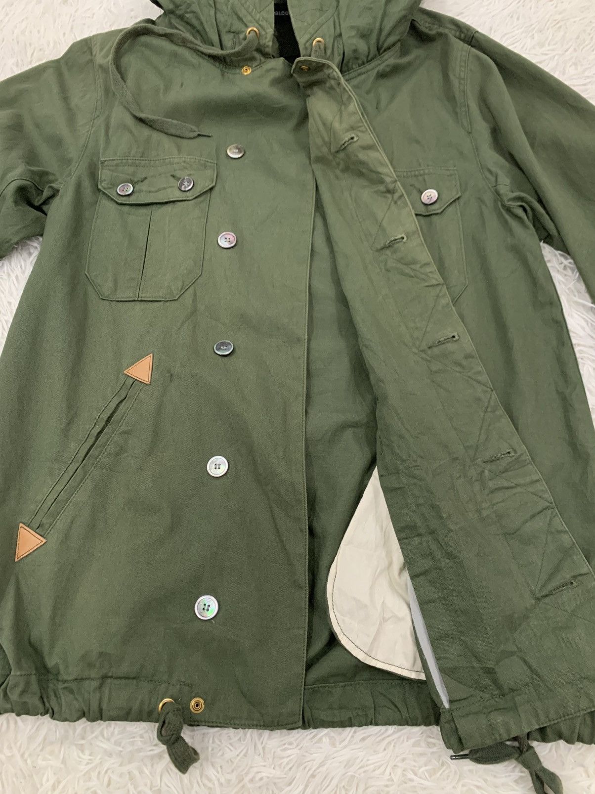 mercibeaucoup Mercibeaucoup by Issey Miyake Jacket Hooded Military Style Size US M / EU 48-50 / 2 - 6 Thumbnail