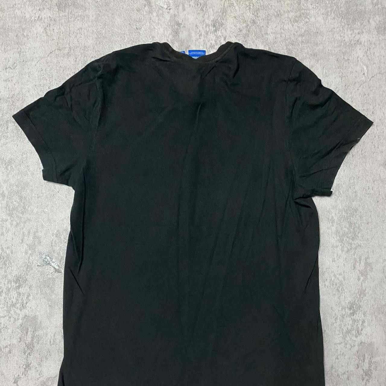 Adidas Adidas black and blue Original tee #AdidasTee Size US M / EU 48-50 / 2 - 4 Thumbnail