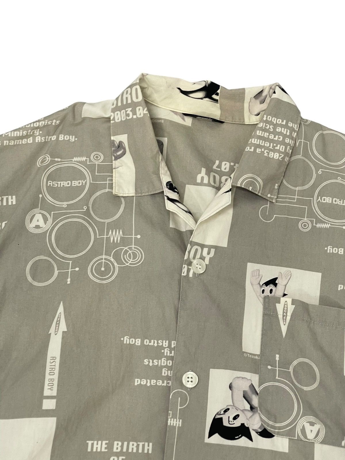 Comme des Garcons × Stussy Vtg Y2K Astro Boy Cam Shirt 3 Quarter 7🟩2 Size US M / EU 48-50 / 2 - 9 Thumbnail