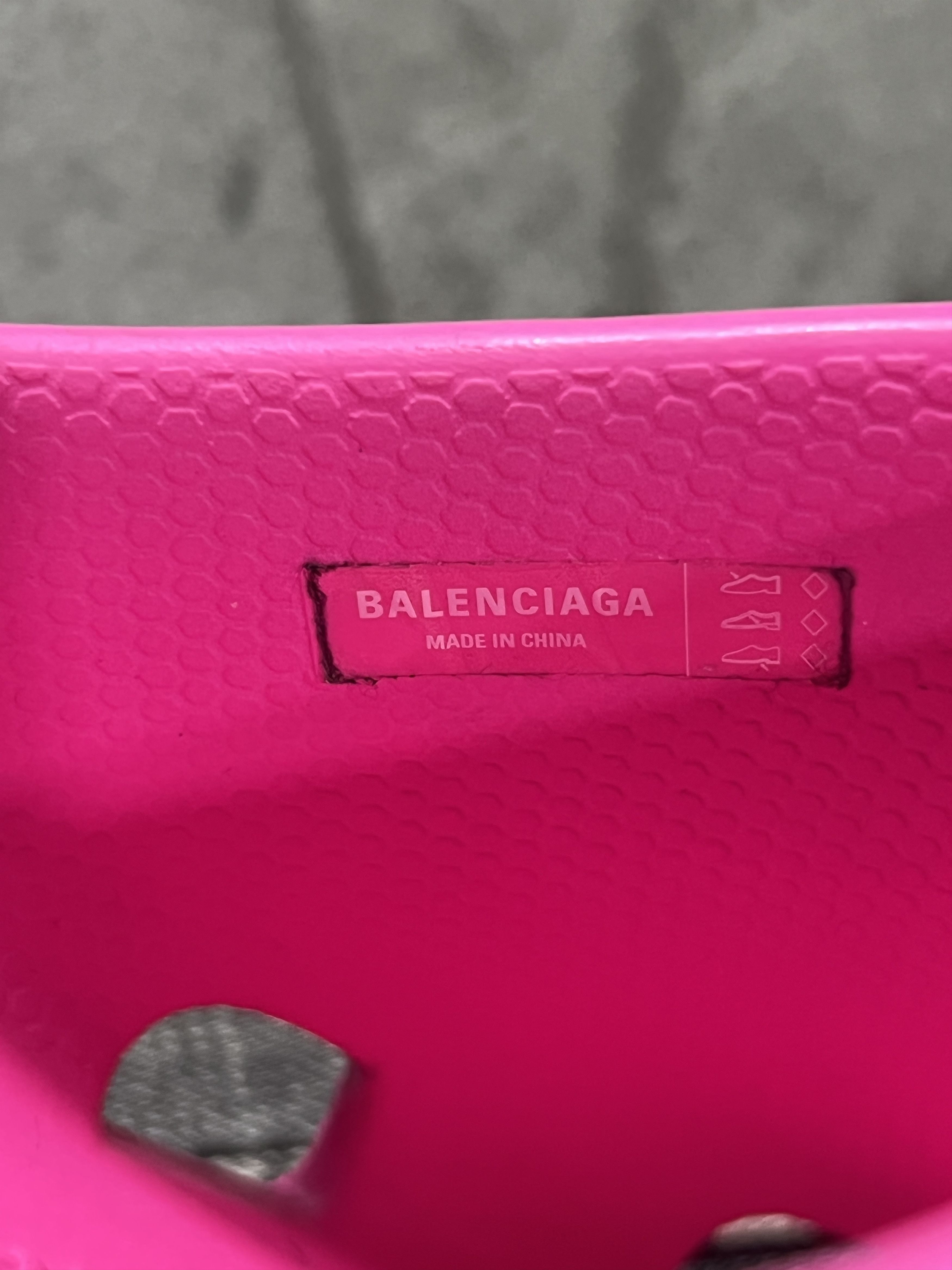 Balenciaga × Crocs Balenciaga X Crocs Platform Slide Pink EU38 Size US 8 / IT 38 - 11 Thumbnail