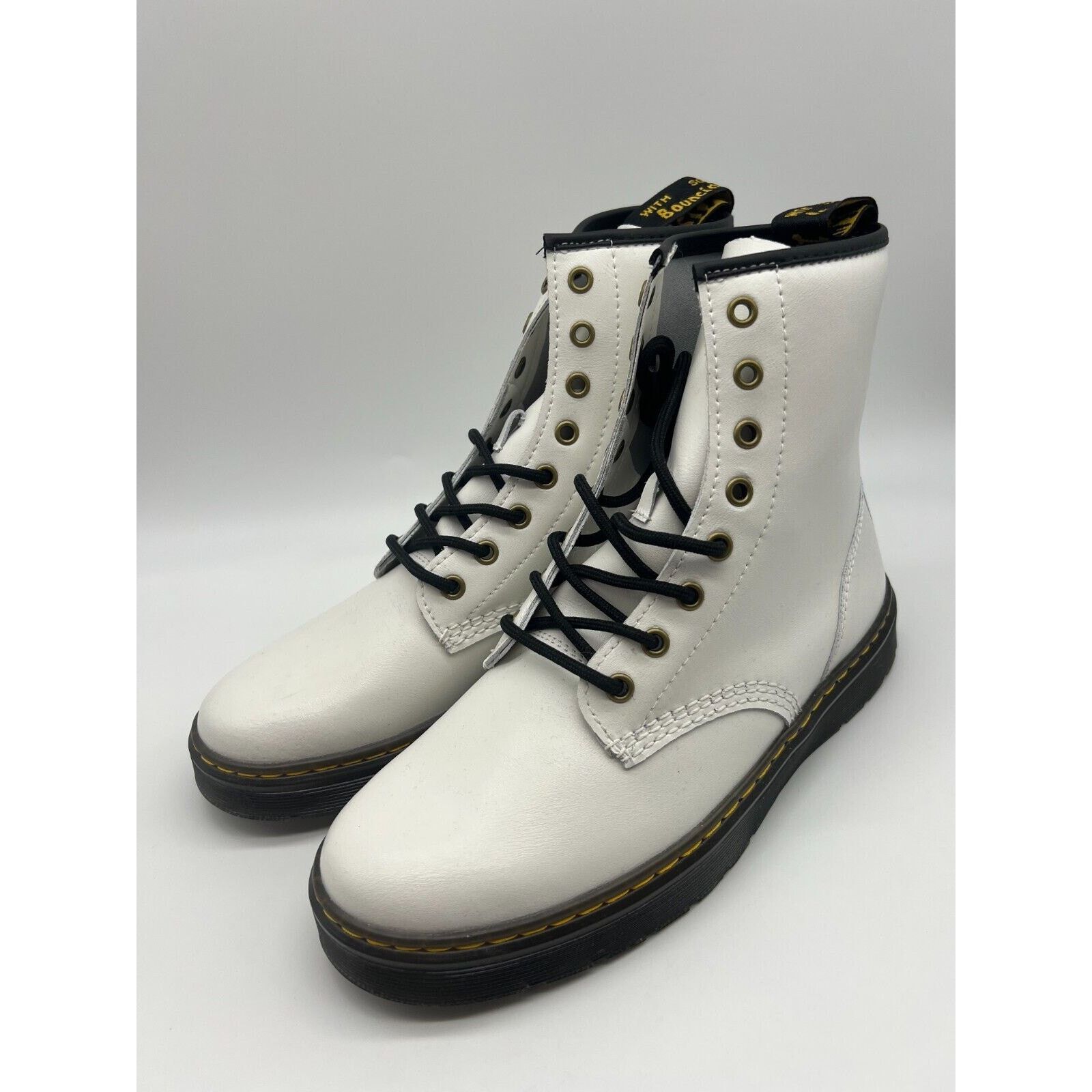 Dr. Martens Dr Martens Zavala Boots White Patent Leather Women Sz 10 NEW Size US 10 / IT 40 - 7 Thumbnail