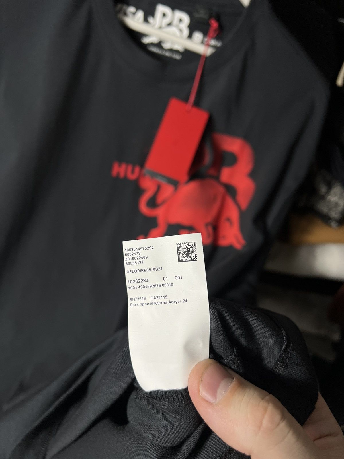 Hugo HUGO Red Bull Racing F1 Oversized T-Shirt Visa Cash App Size US S / EU 44-46 / 1 - 14 Thumbnail