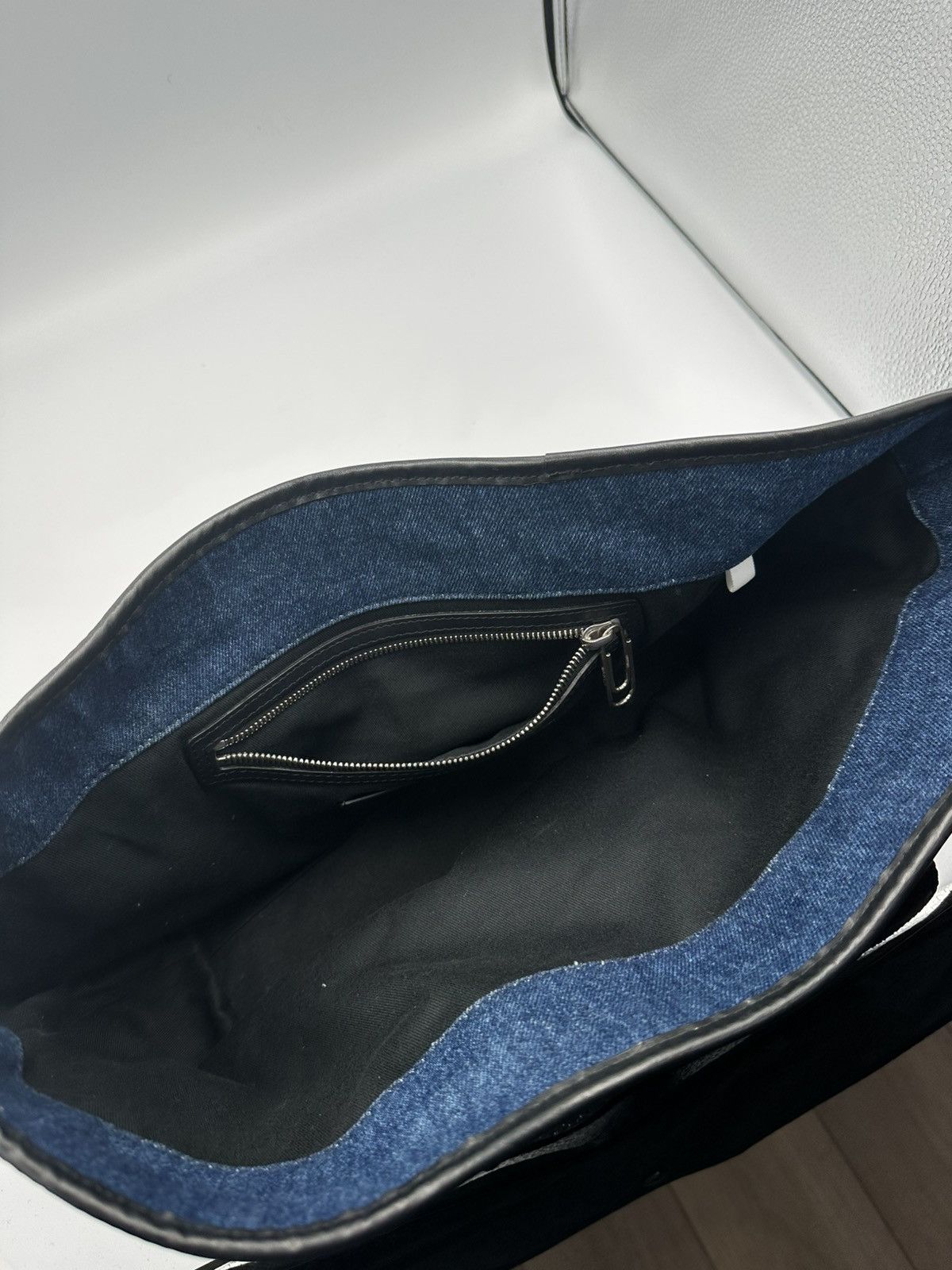 Off-White Off White Denim Handle Bag Size ONE SIZE - 7 Thumbnail