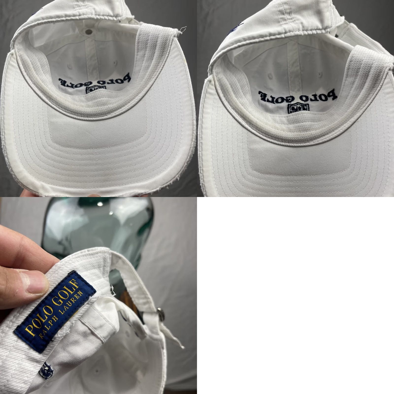 Polo Ralph Lauren Polo Ralph Lauren Hat Cap Mens Strap White Pelican Hill Golf Club Distressed Cap Size US M / EU 48-50 / 2 - 9 Thumbnail