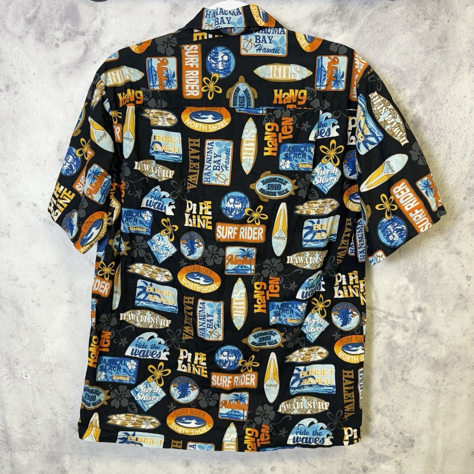 Vintage E&K Hawaii Button Up Shirt Mens Medium Black Short Sleeve Ha Size US M / EU 48-50 / 2 - 2 Thumbnail