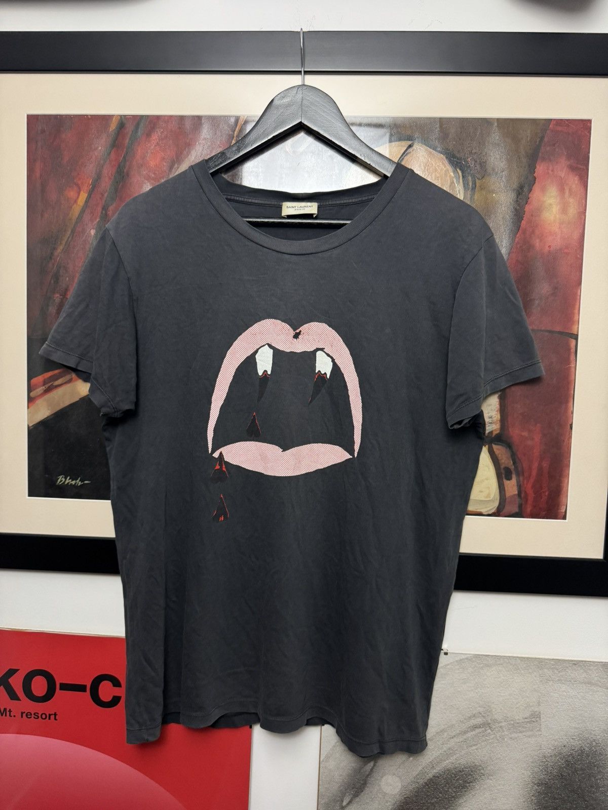 Hedi Slimane × Saint Laurent Paris SS14 Saint Laurent “Blood