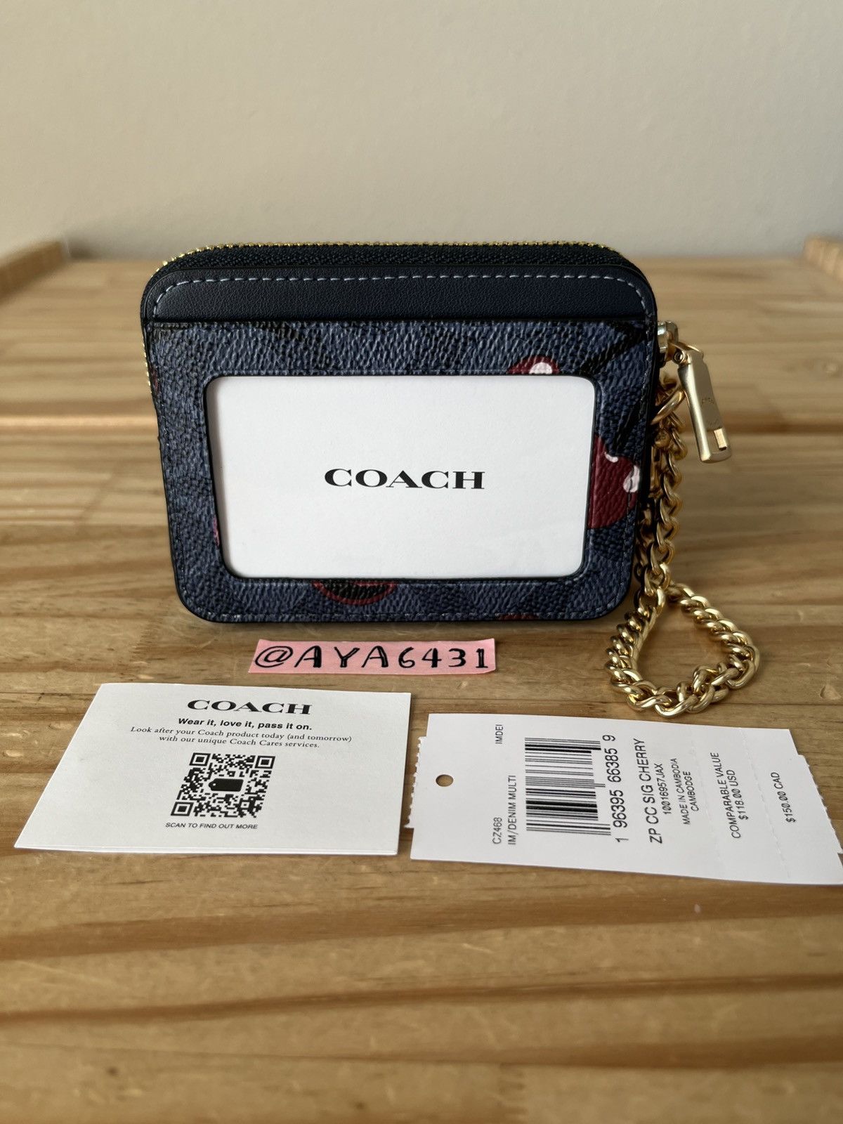 Coach Coach Card Case Size ONE SIZE - 2 Thumbnail