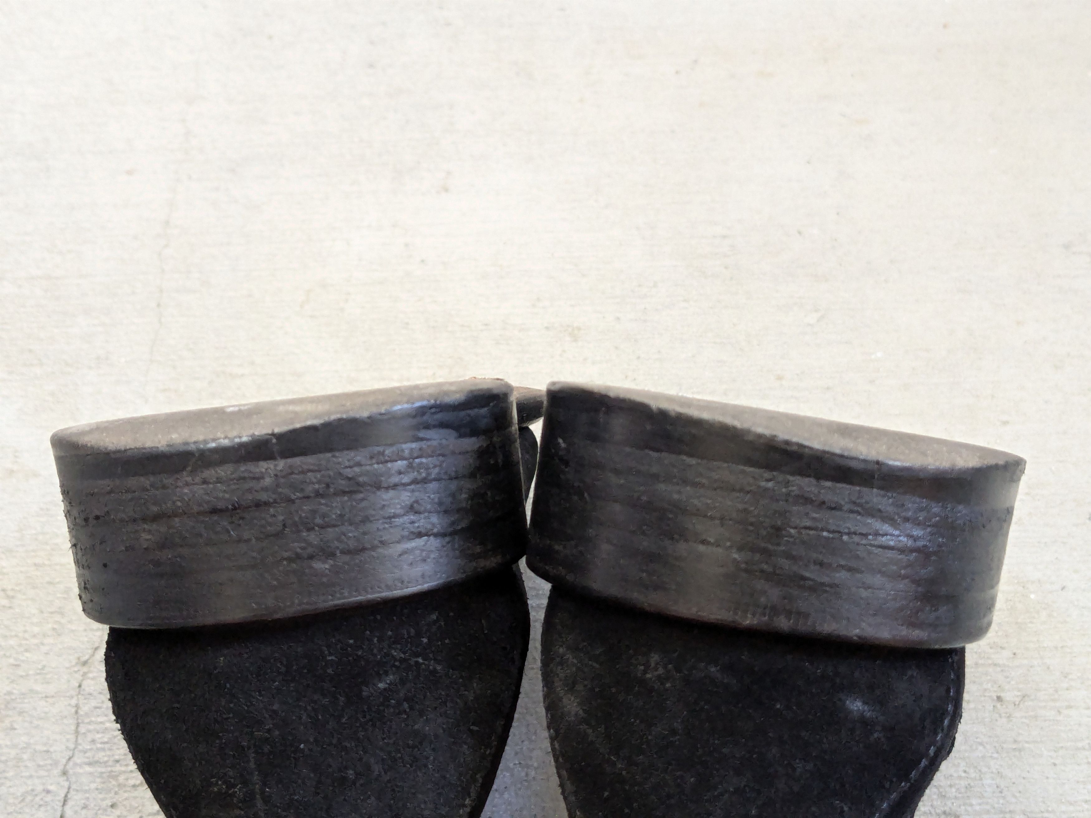 Gucci Gucci Horsebit Loafers Black Suede 8 D Web Snafflebit Size US 8 / EU 41 - 13 Thumbnail