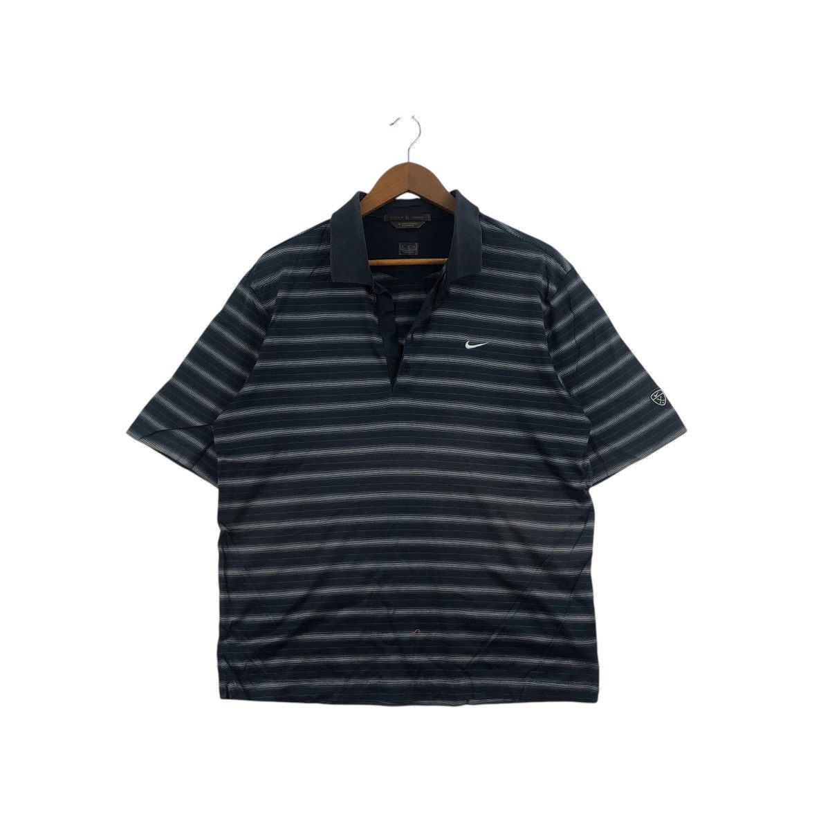 Nike Vintage NIKE Tiger Wood T Shirt Collared Golf Nike Size US XL / EU 56 / 4 - 1 Thumbnail