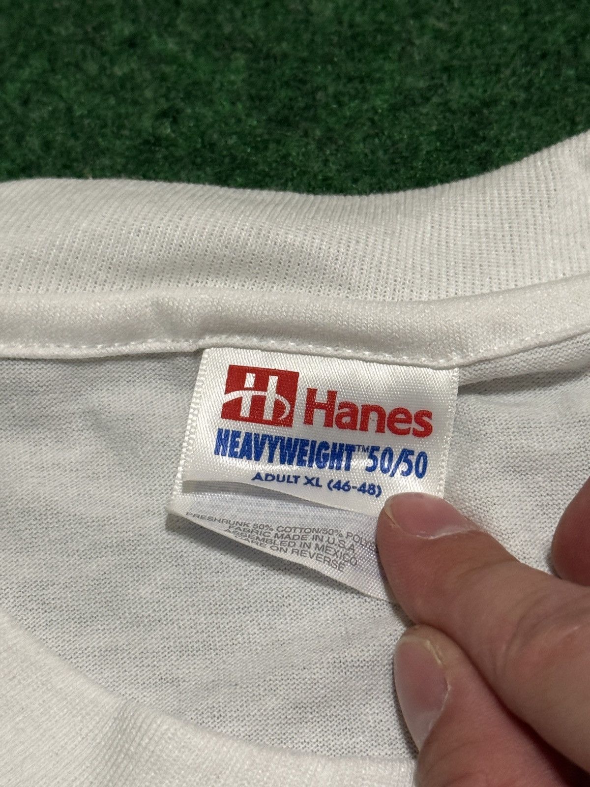 Hanes Vintage Lake Fishing Trout Bass Fish 90s Never Worn T Shirt Size US XL / EU 56 / 4 - 3 Thumbnail