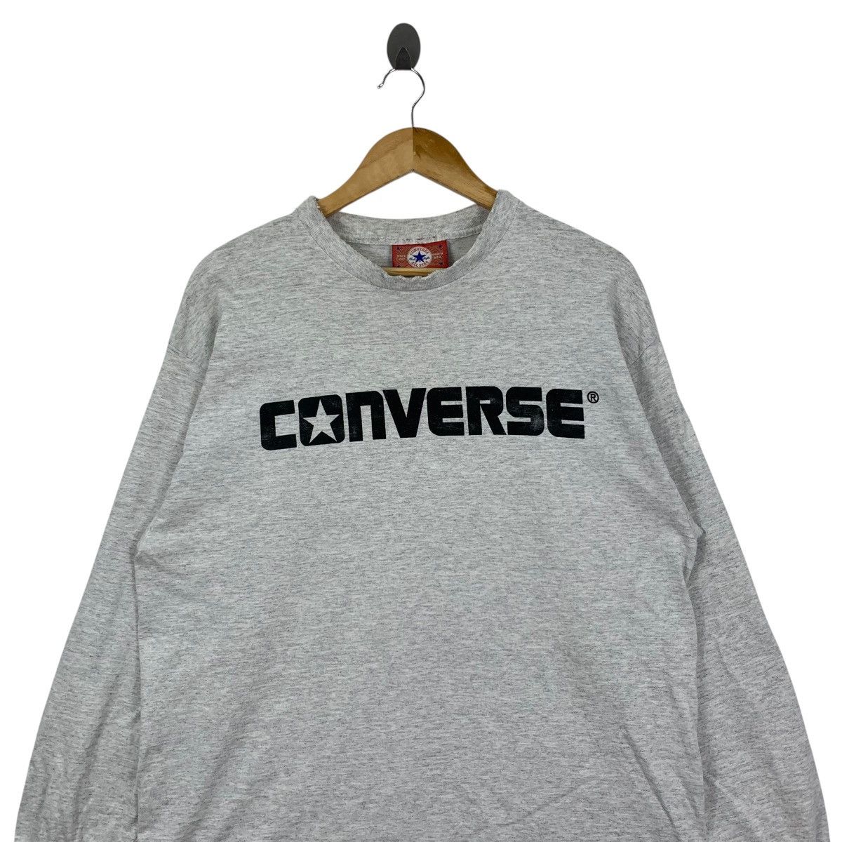 Converse Vintage 90s CONVERSE ALL STAR Usa Chuck Taylor Shirt Size US XL / EU 56 / 4 - 2 Thumbnail