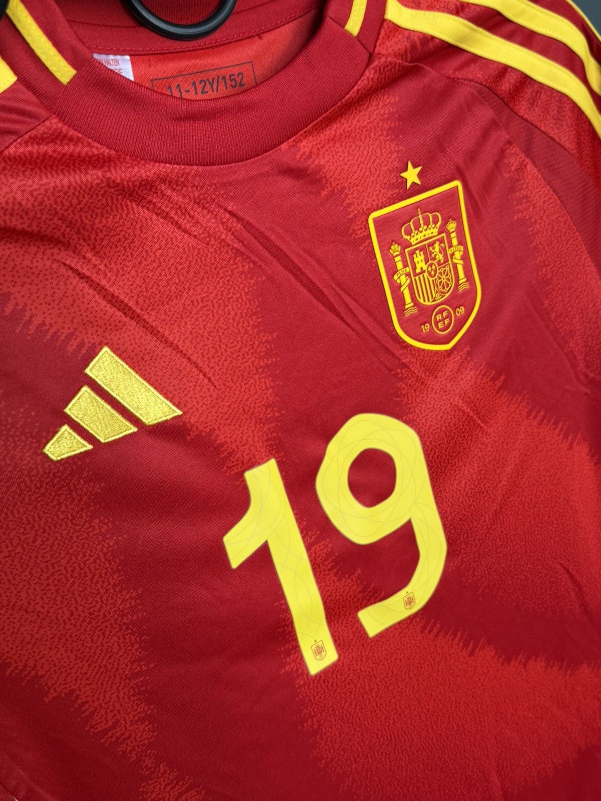 Adidas KIDS New Spain 24/25 Home Yamal Football Jersey T-Shirt Size US XS / EU 42 / 0 - 4 Thumbnail