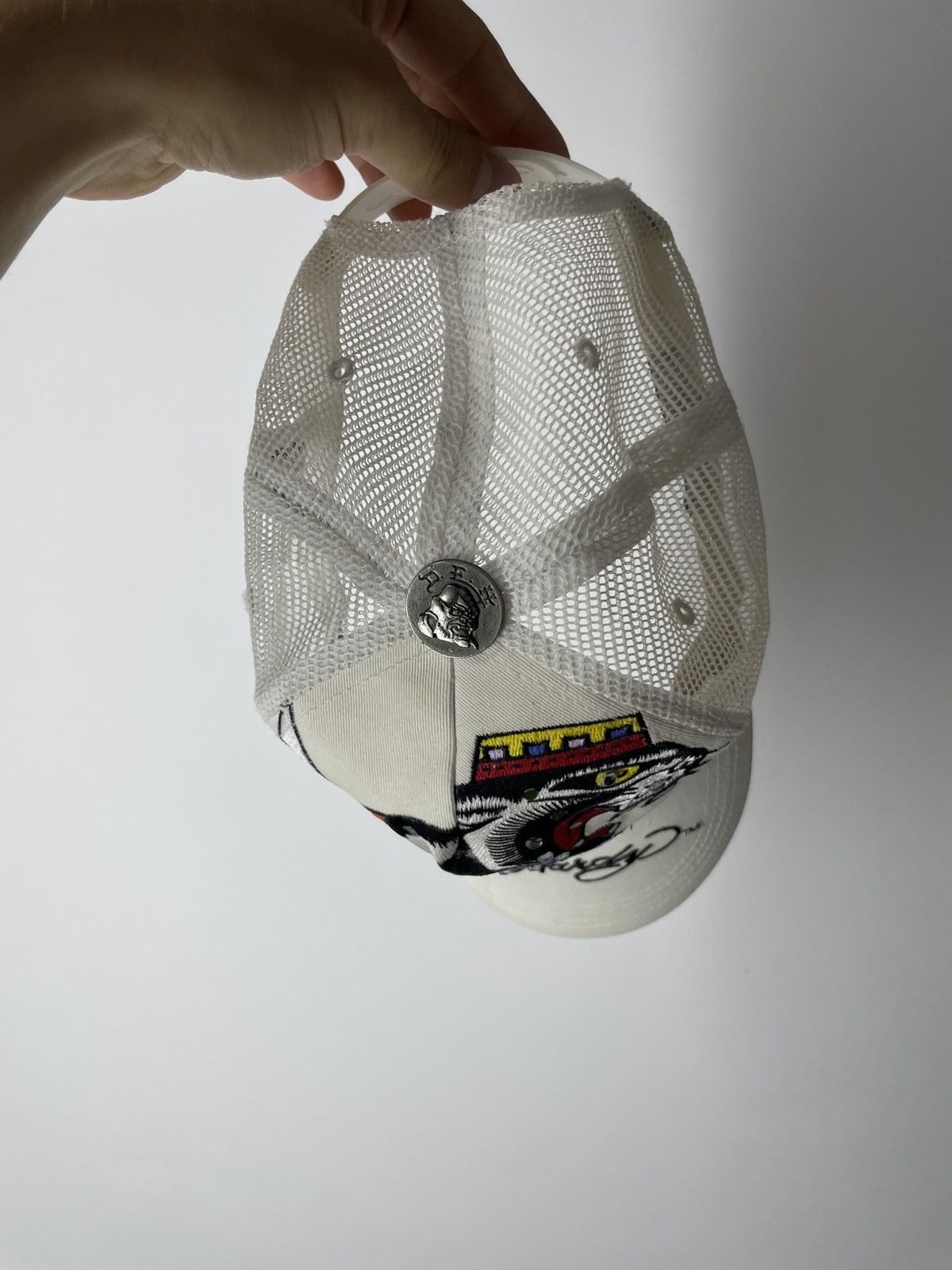 Ed Hardy × Vintage Vibes Ed Hardy y2k Embroidered Tiger Cap Size ONE SIZE - 11 Thumbnail