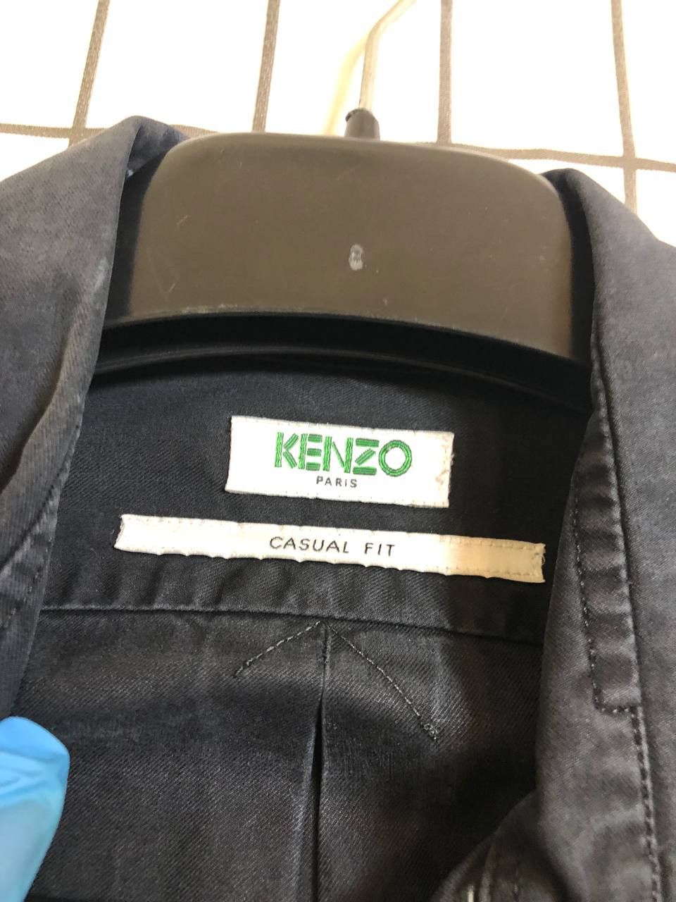 Kenzo Kenzo Paris Overshirt Size XS Black Logo Casual Fit Size US XS / EU 42 / 0 - 15 Thumbnail