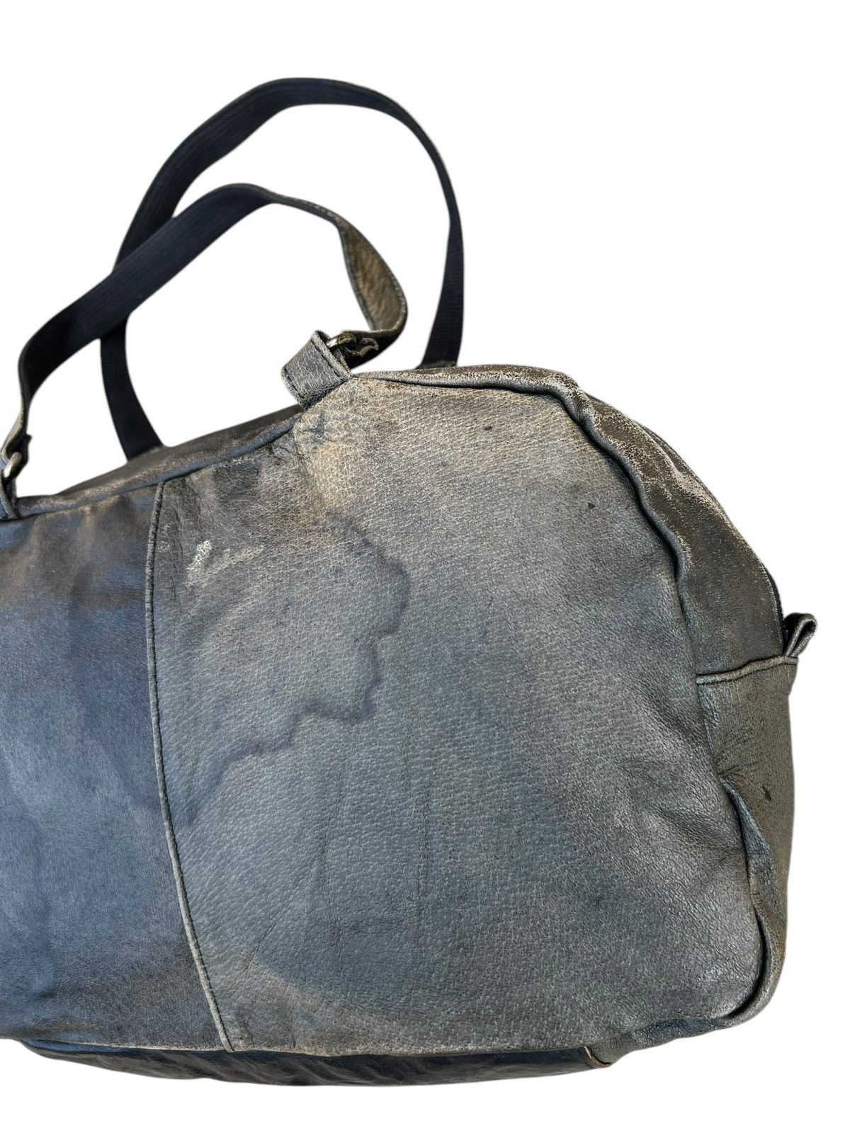Japanese Brand Butler Verner Sails Japan Distressed Patina Leather Bag Size ONE SIZE - 9 Thumbnail