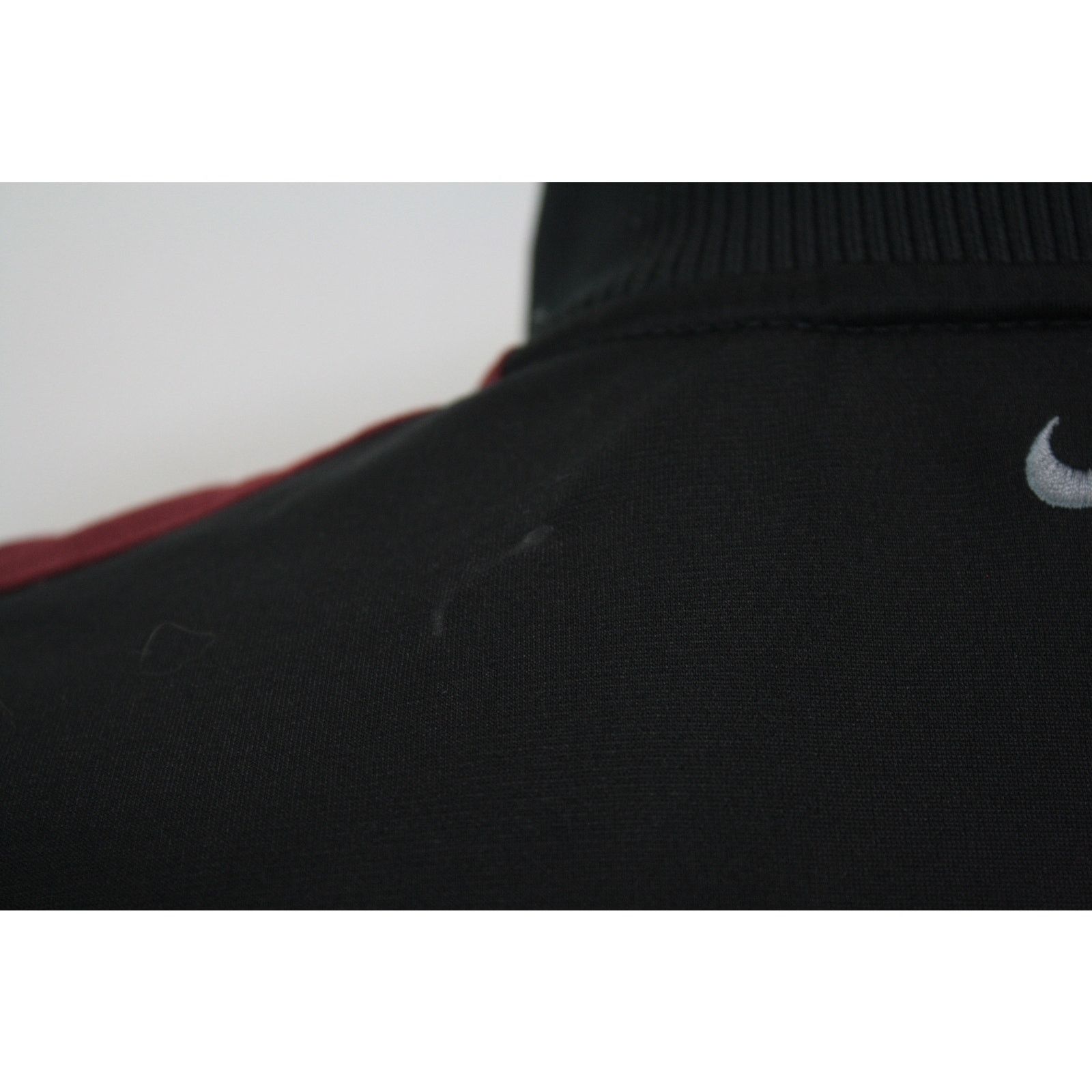 Nike × Vintage Vintage Y2K Nike Varsity Spell Out Black Track Jacket Size US L / EU 52-54 / 3 - 8 Thumbnail