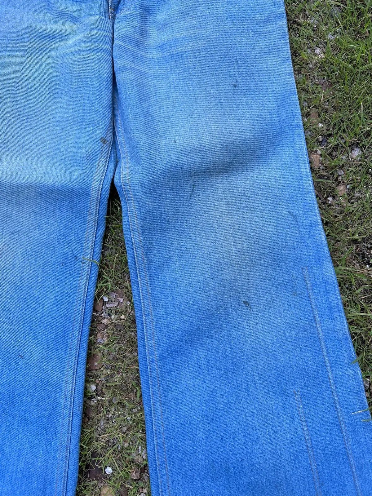 80’s VINTAGE LEVI’S JEANS WIDE LEGS ORANGE TAB DENIM TALON42