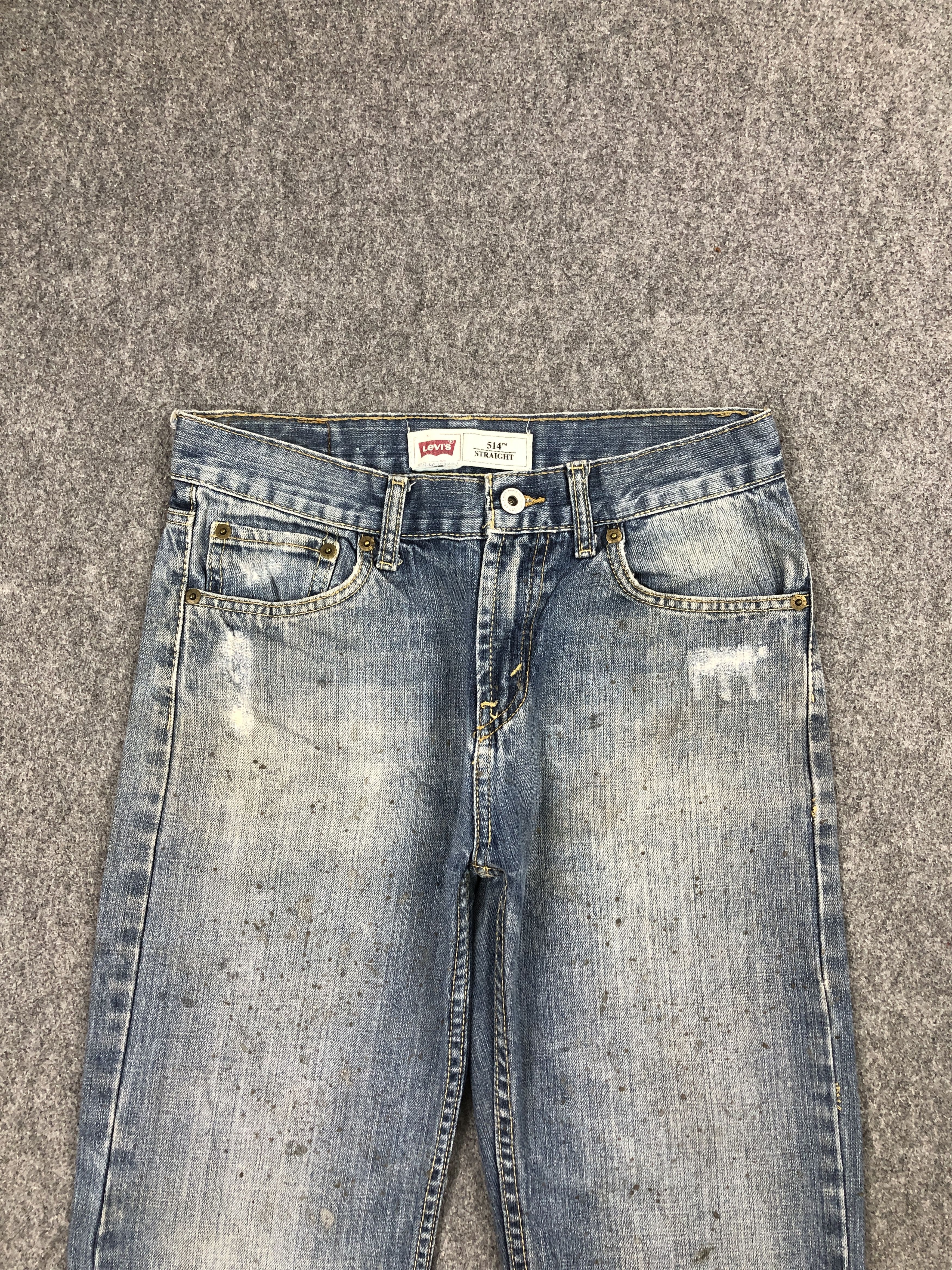Levi's Vintage Levis 514 Faded Blue Jeans DP2448 Size US 28 / EU 44 - 2 Thumbnail