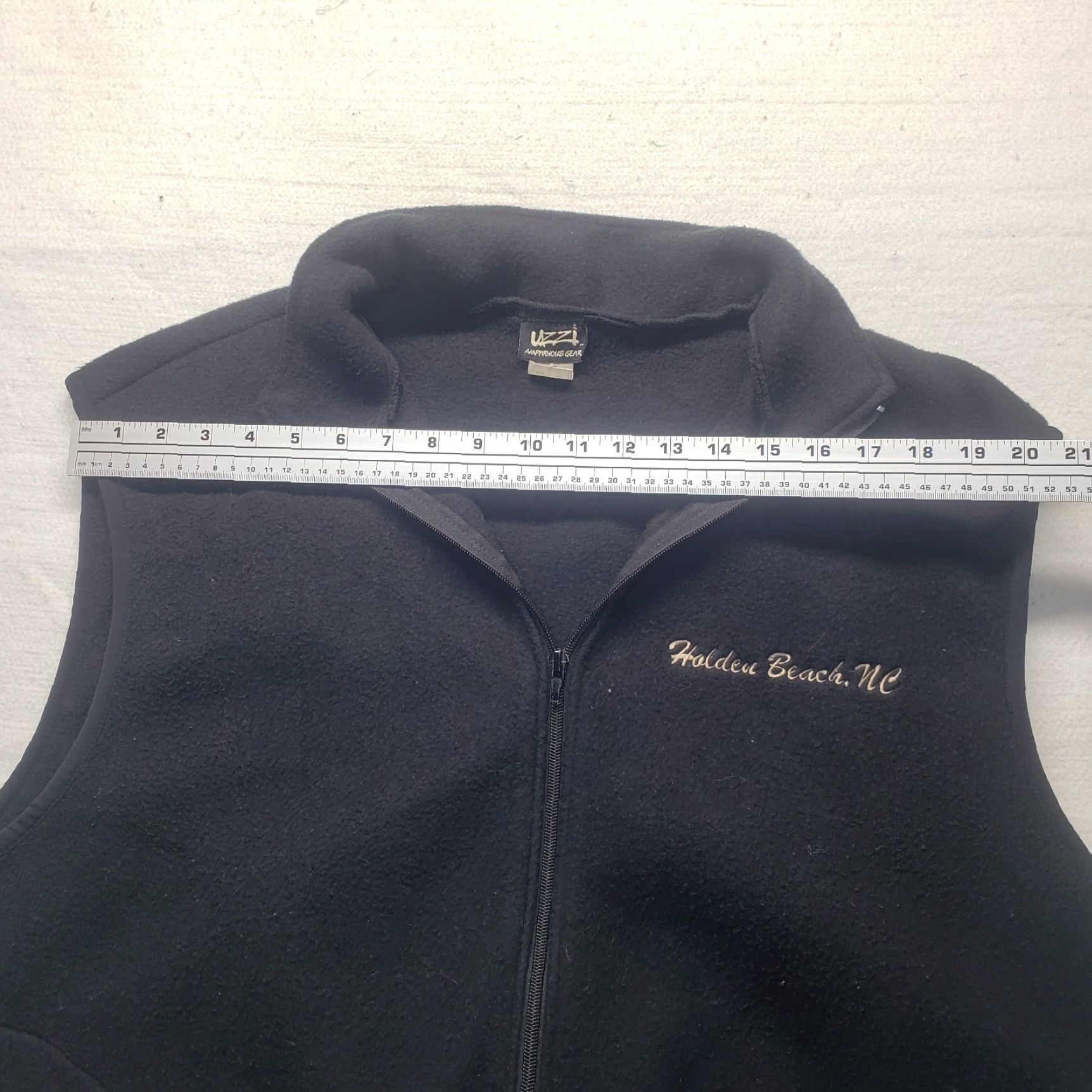 Vintage VINTAGE Holden Beach NC Crewneck Vest Sweater Sweatshirt Men XL Black Pullover 80s 90s Shirt Mens Size US XL / EU 56 / 4 - 6 Thumbnail
