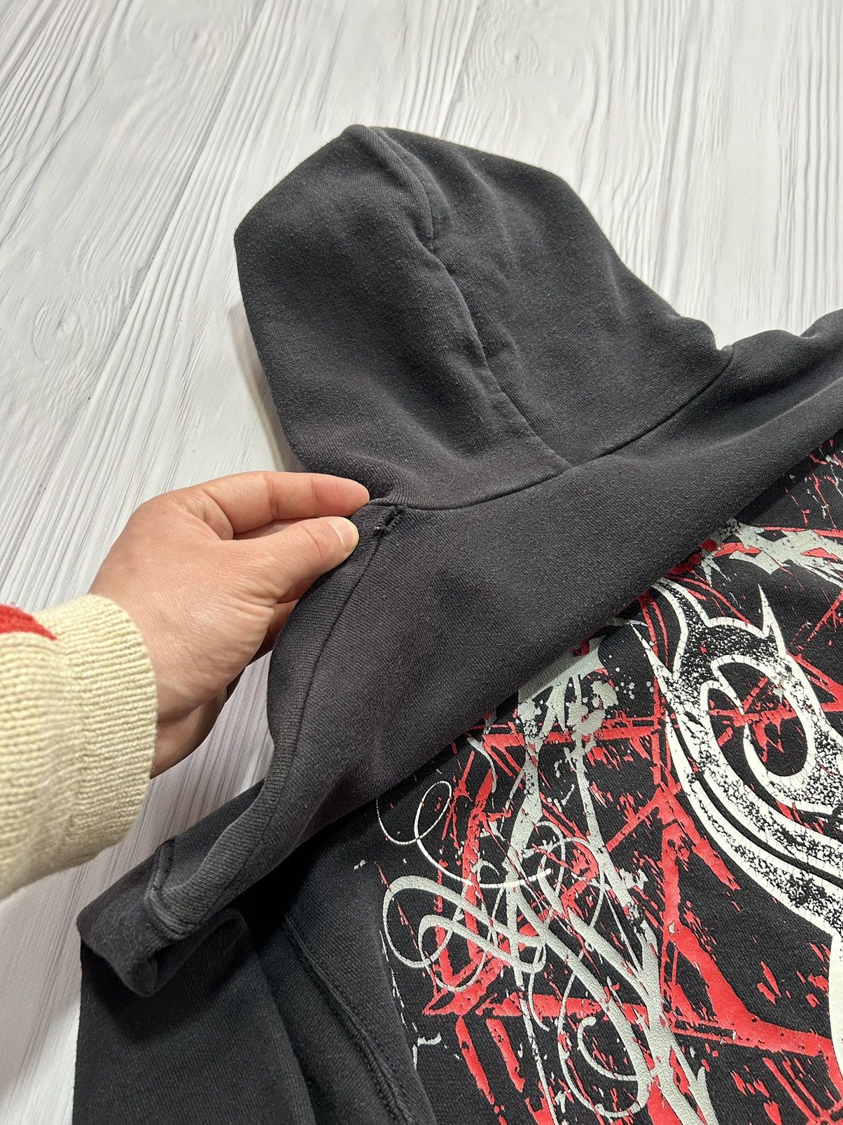 Band Tees Vintage Y2K Allprinted Thrash Metal Band Slipknot Hoodie Size US M / EU 48-50 / 2 - 13 Thumbnail