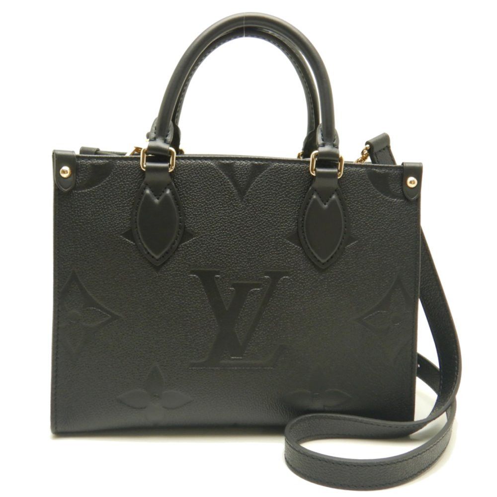 Louis Vuitton Amplant Onthego PM Noir 2WAY Bag